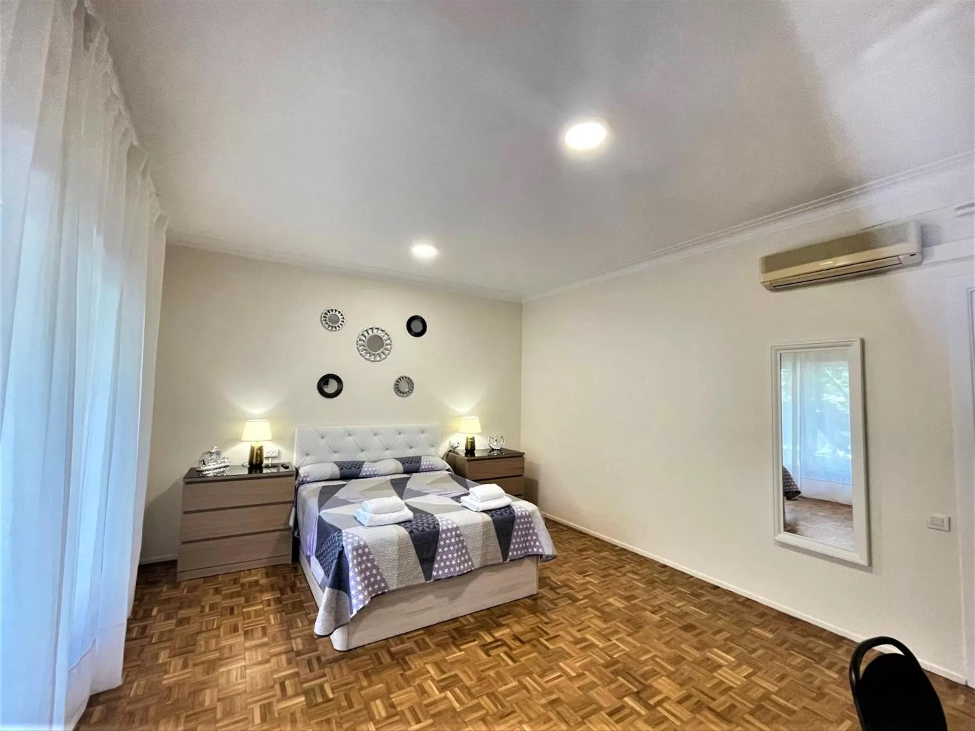 Bed in Villarroel habitaciones