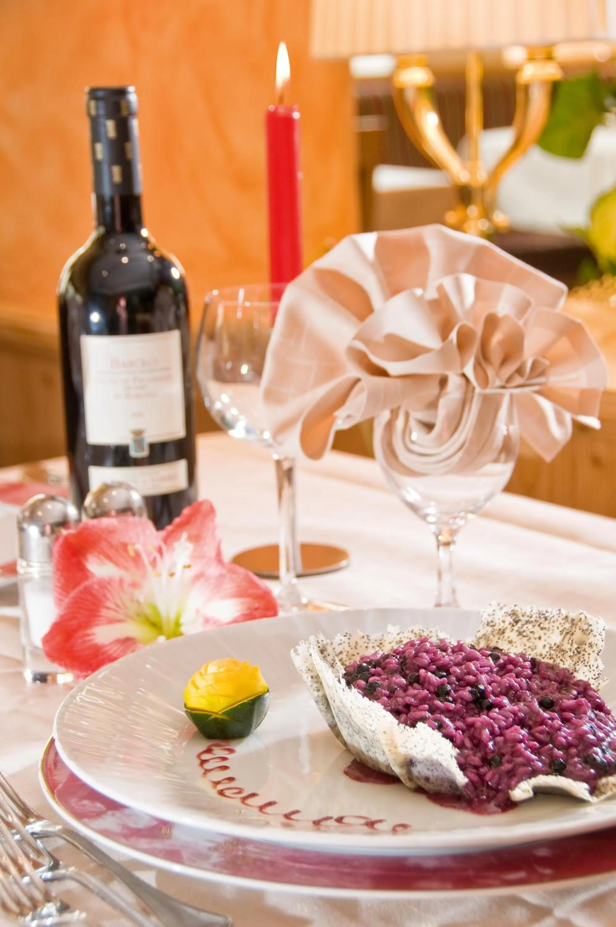 Food close-up in Boutique Hotel Diana