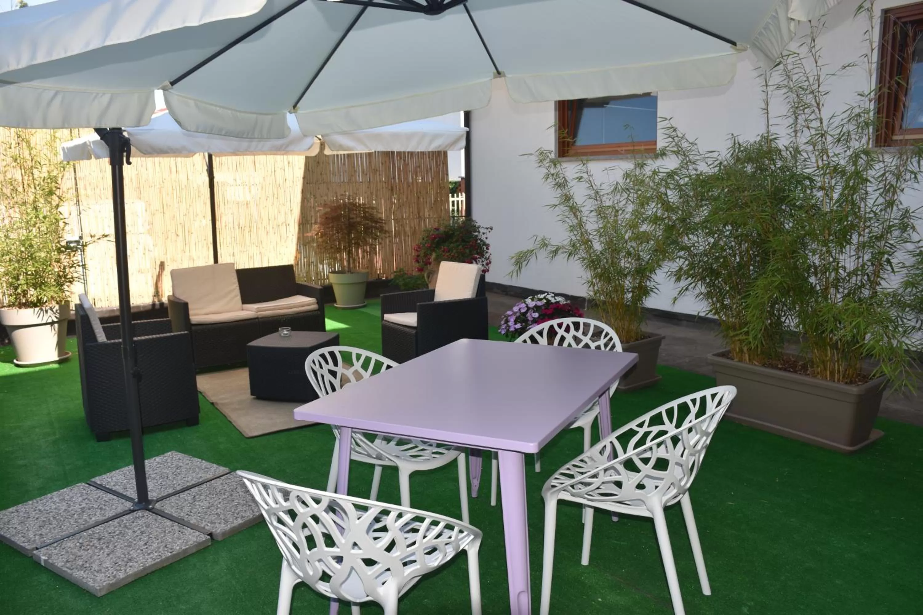 Patio in B&B Luci di Stelle