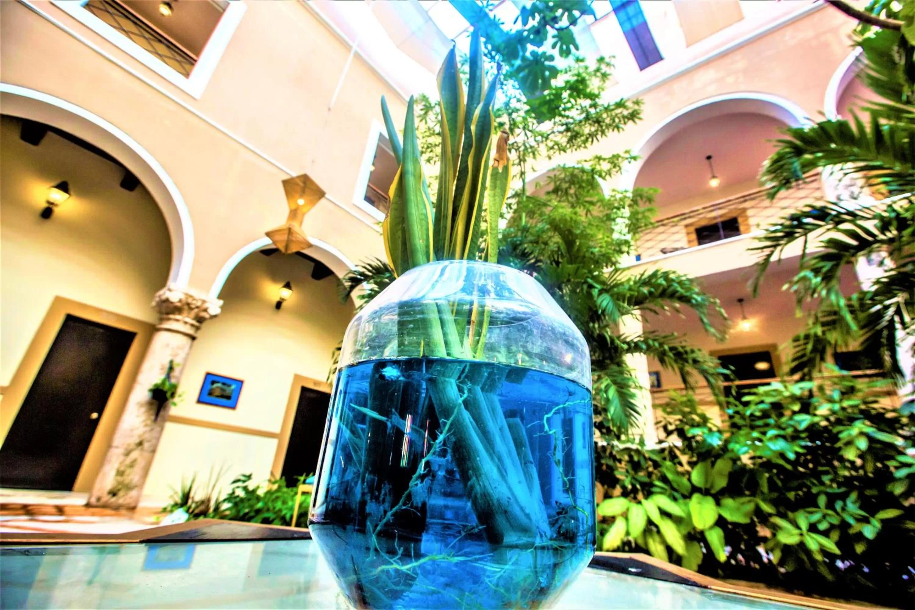 Decorative detail in Hotel Merida