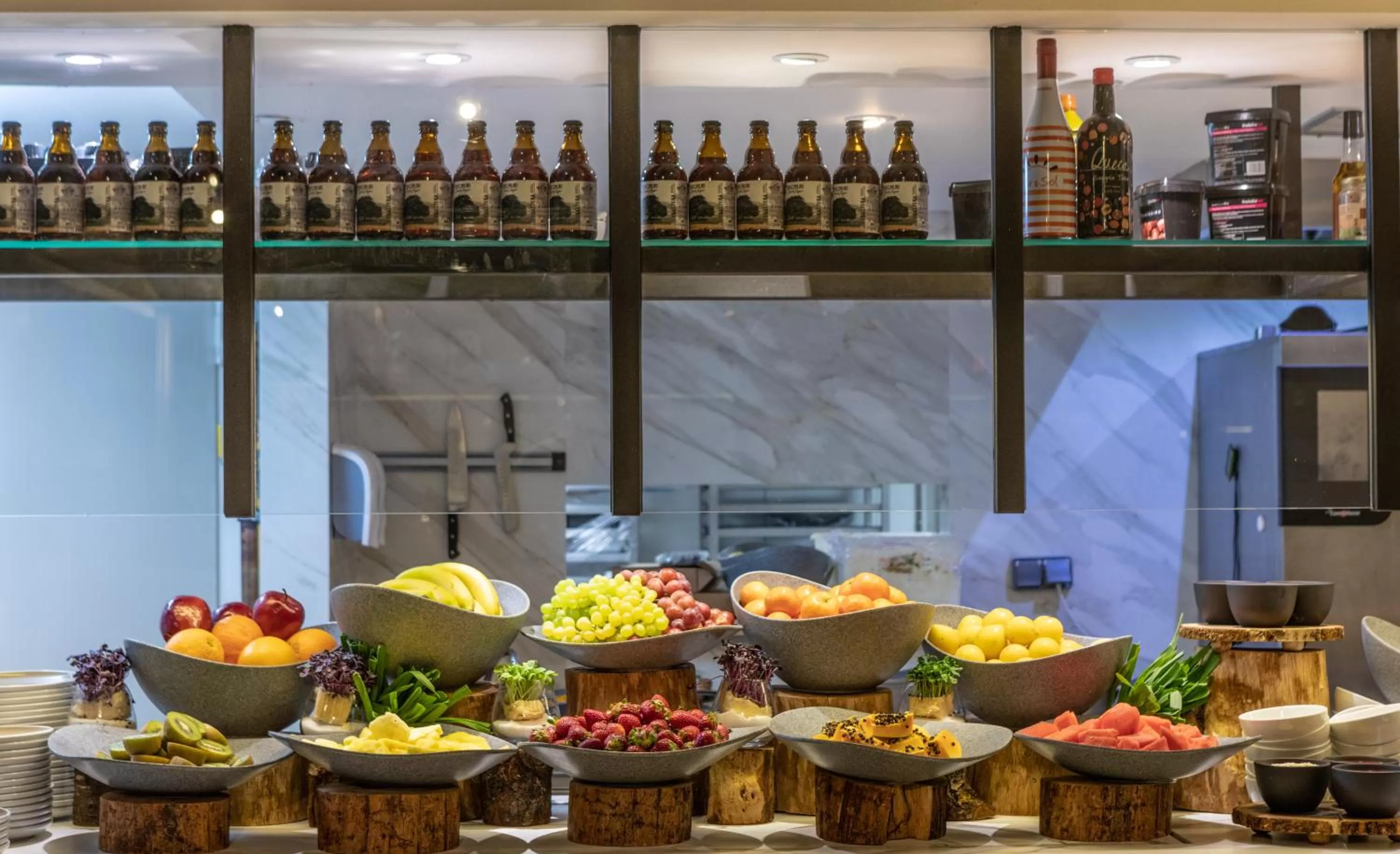 Buffet breakfast in INNSiDE by Meliá Palma Bosque
