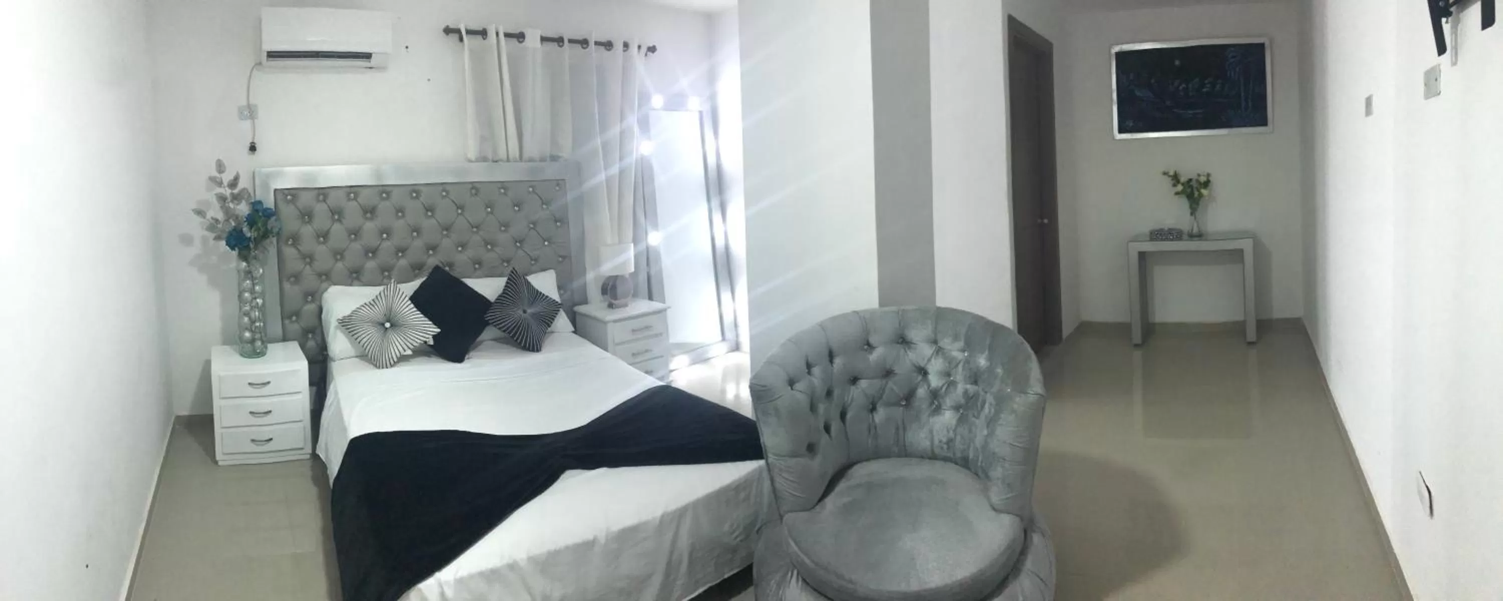 Bed in Hotel Platinum Barranquilla