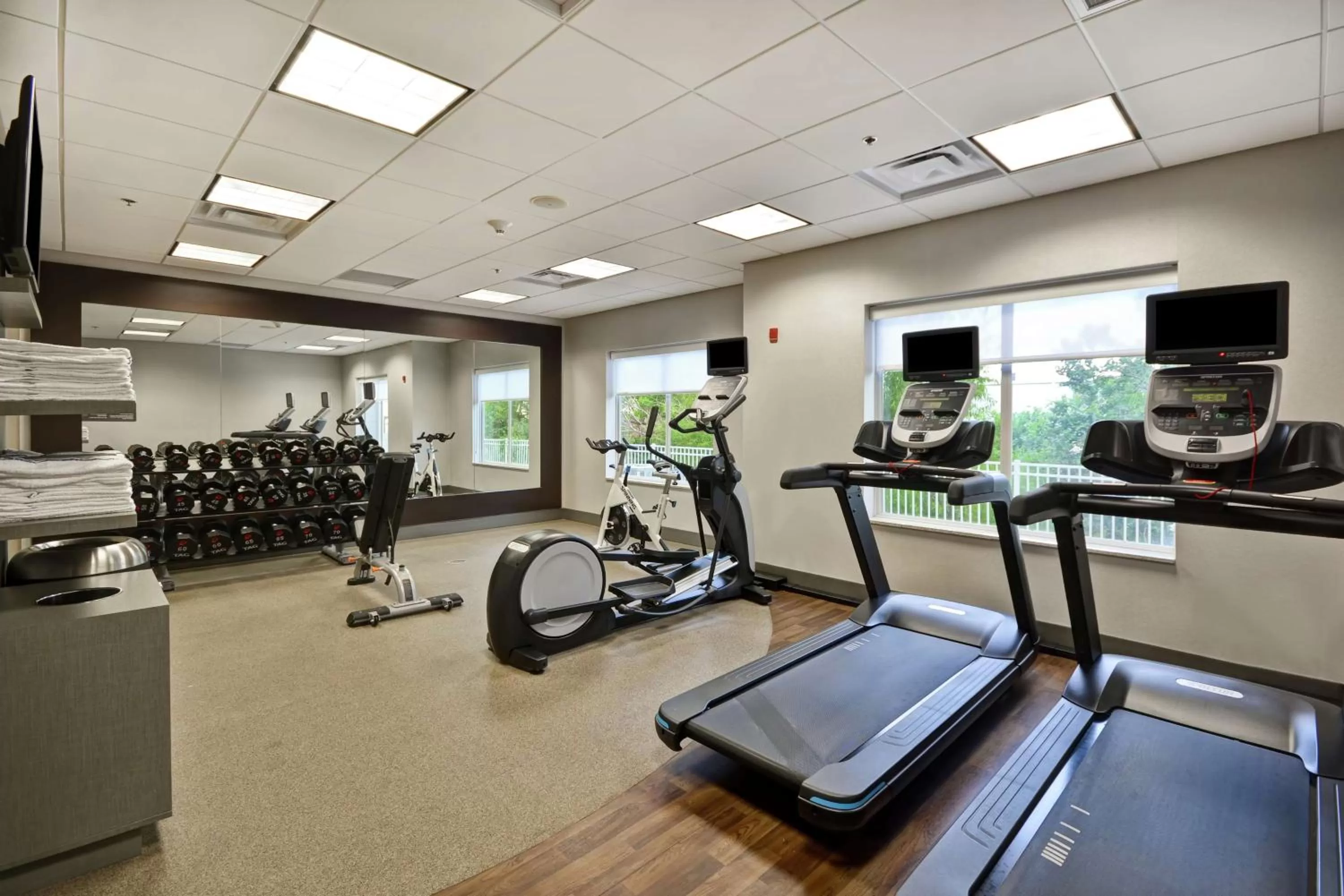 Fitness centre/facilities in Hilton Garden Inn Panama City