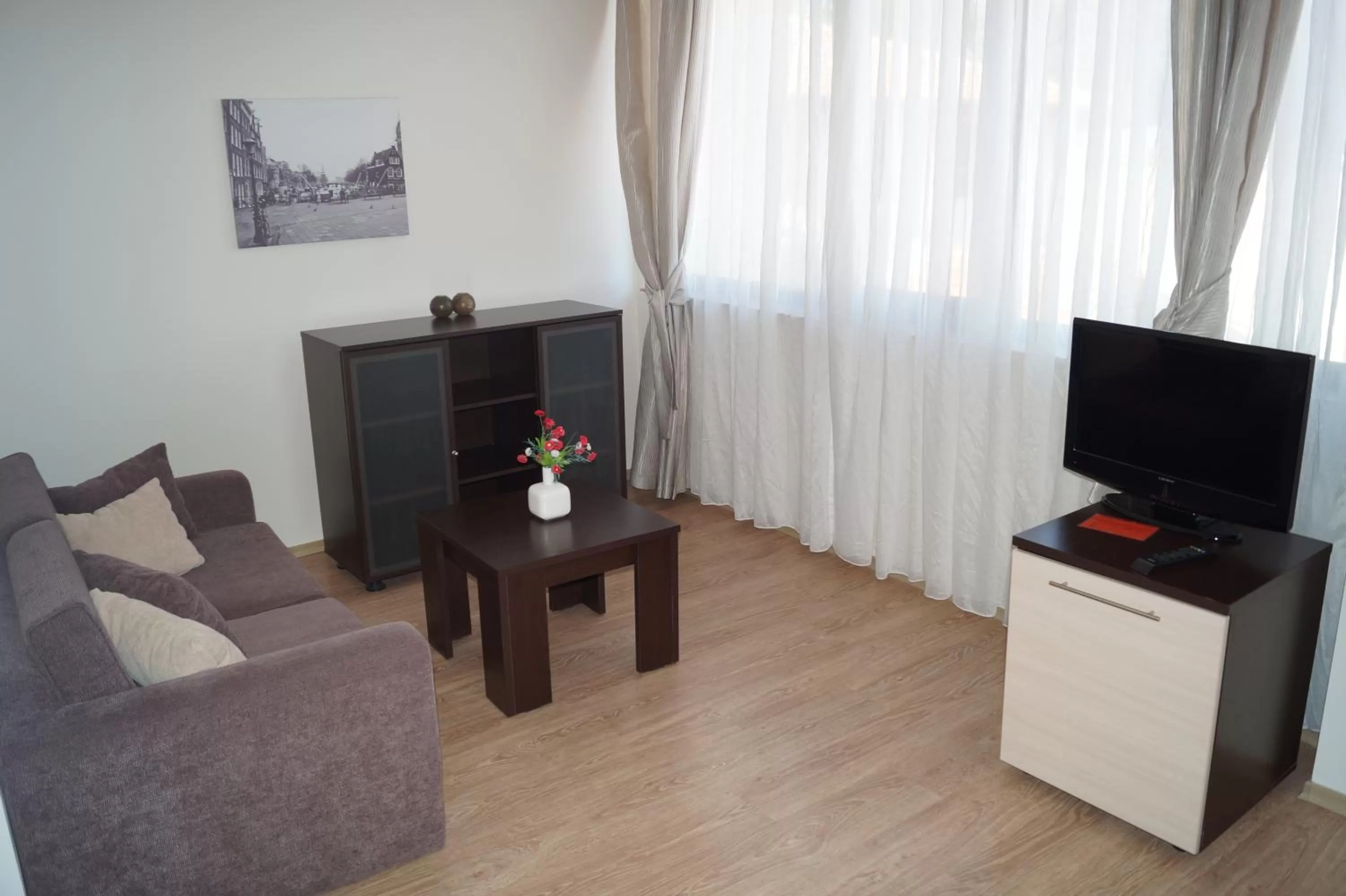 TV and multimedia, Seating Area in Hotel Kardjali