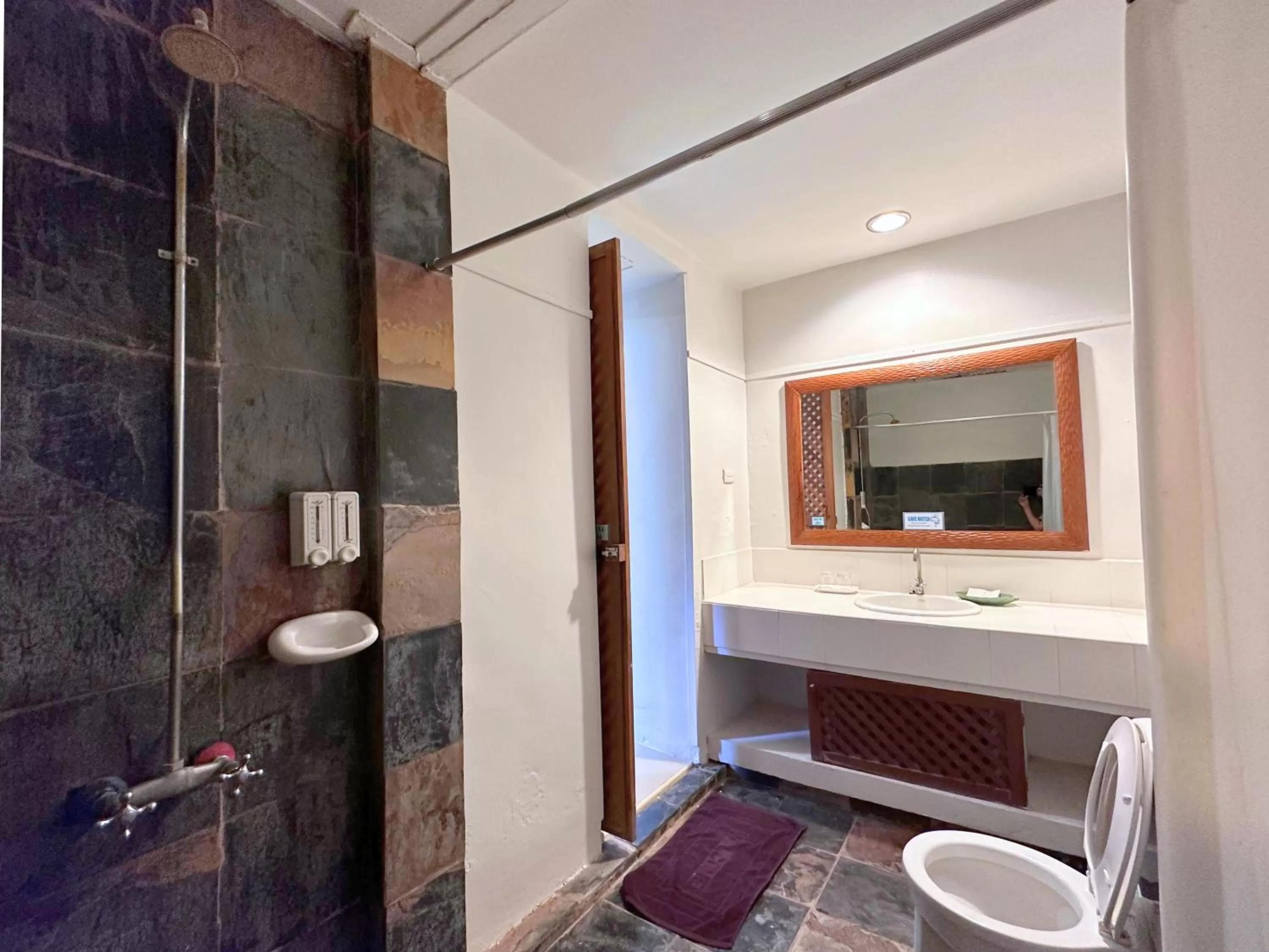 Shower in The Legacy River Kwai Resort