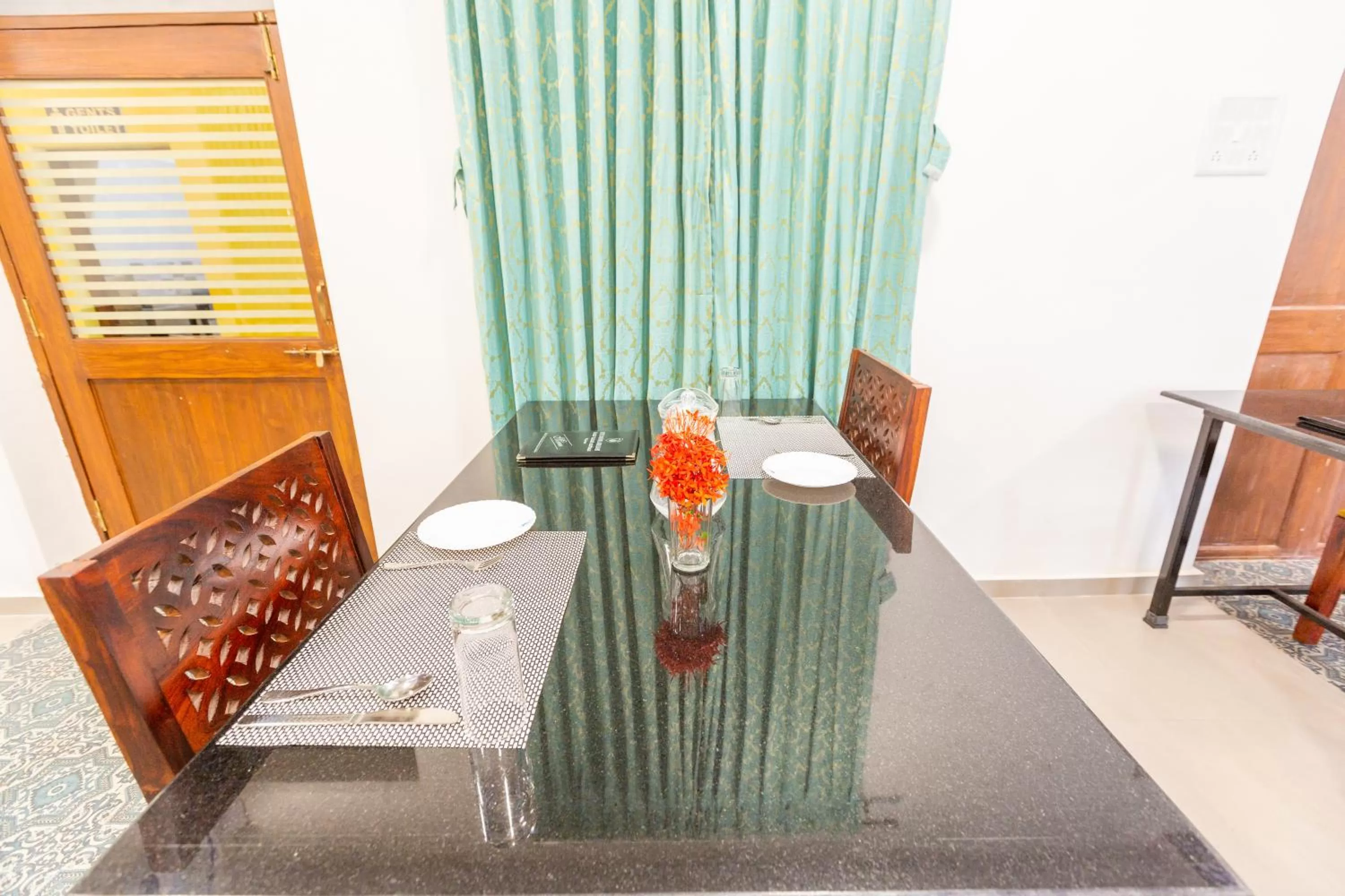 Dining Area in KSTDC Hotel Mayura Adilshahi Bijapur