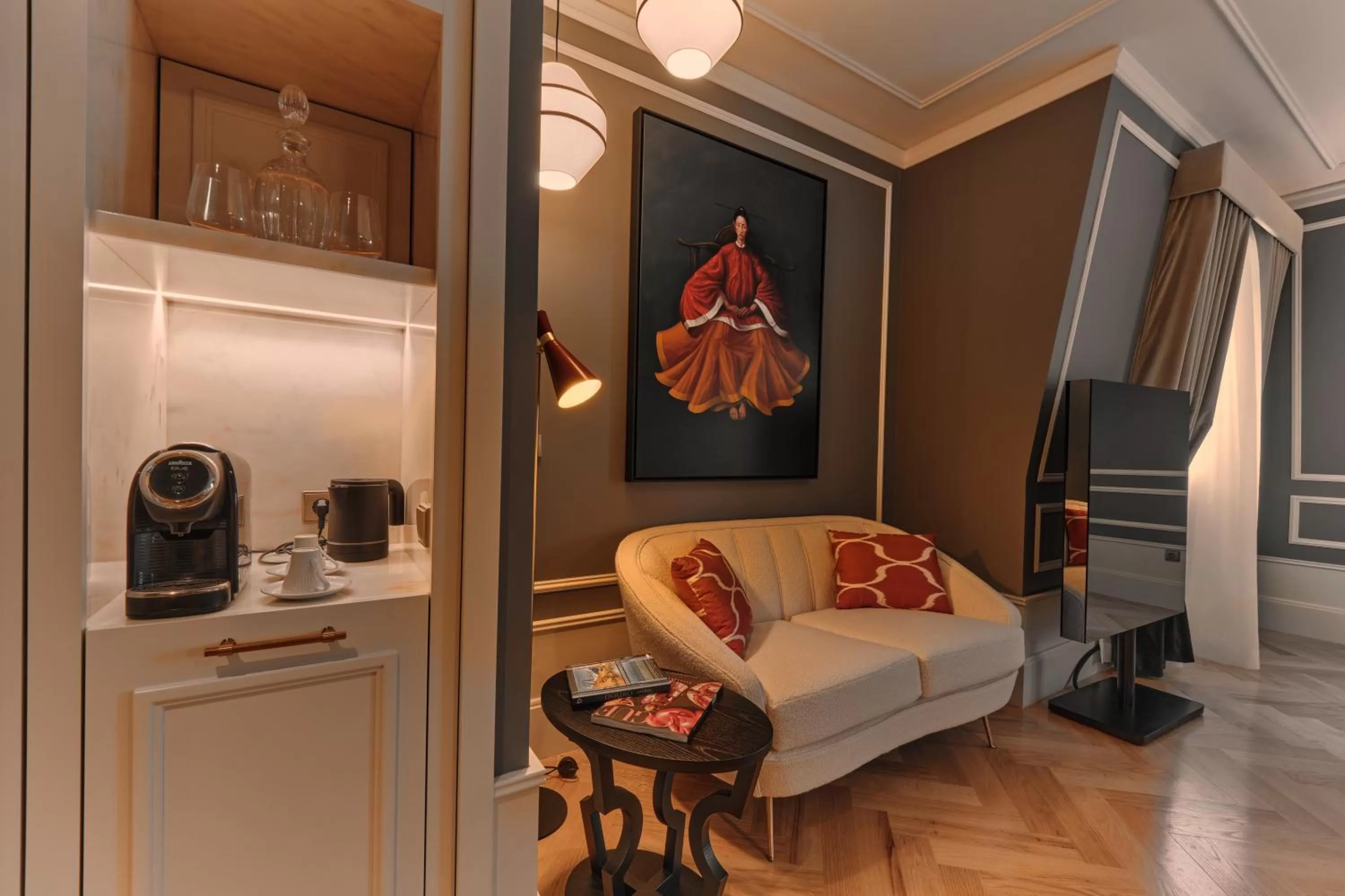 Seating area in GA Palace Hotel & Spa, a XIXth-Century Villa