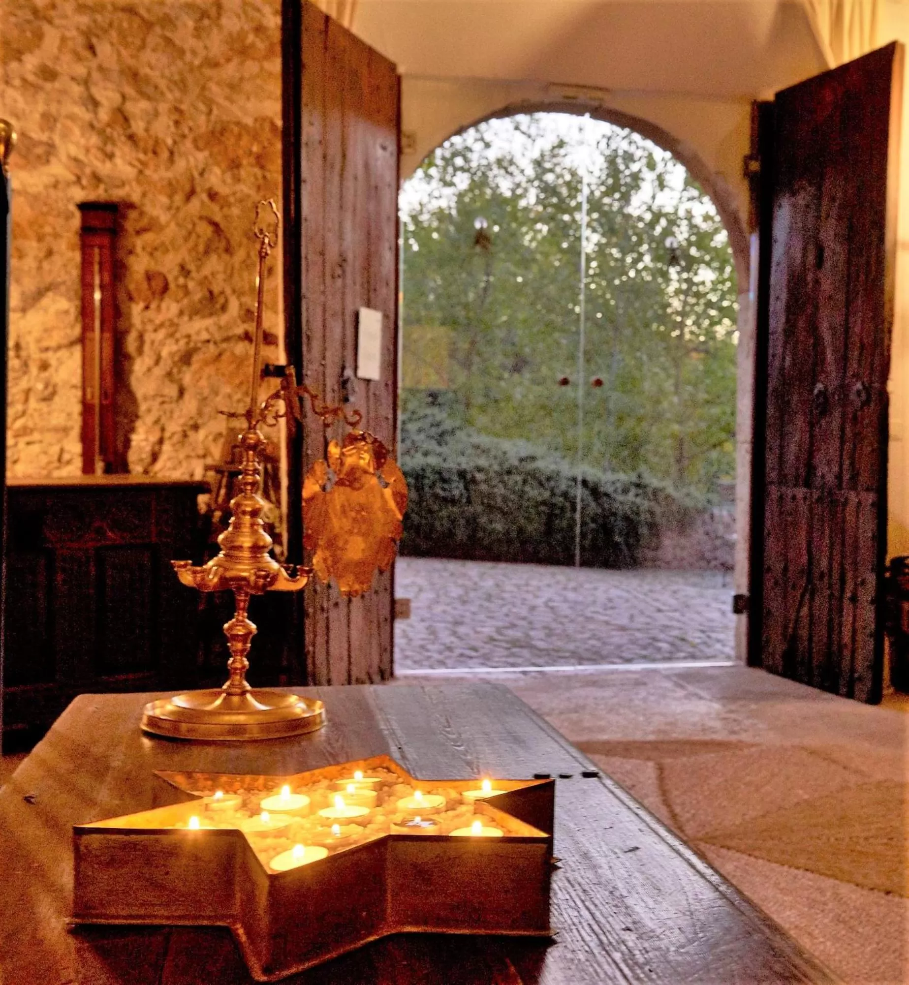 Decorative detail in Mirabó de Valldemossa