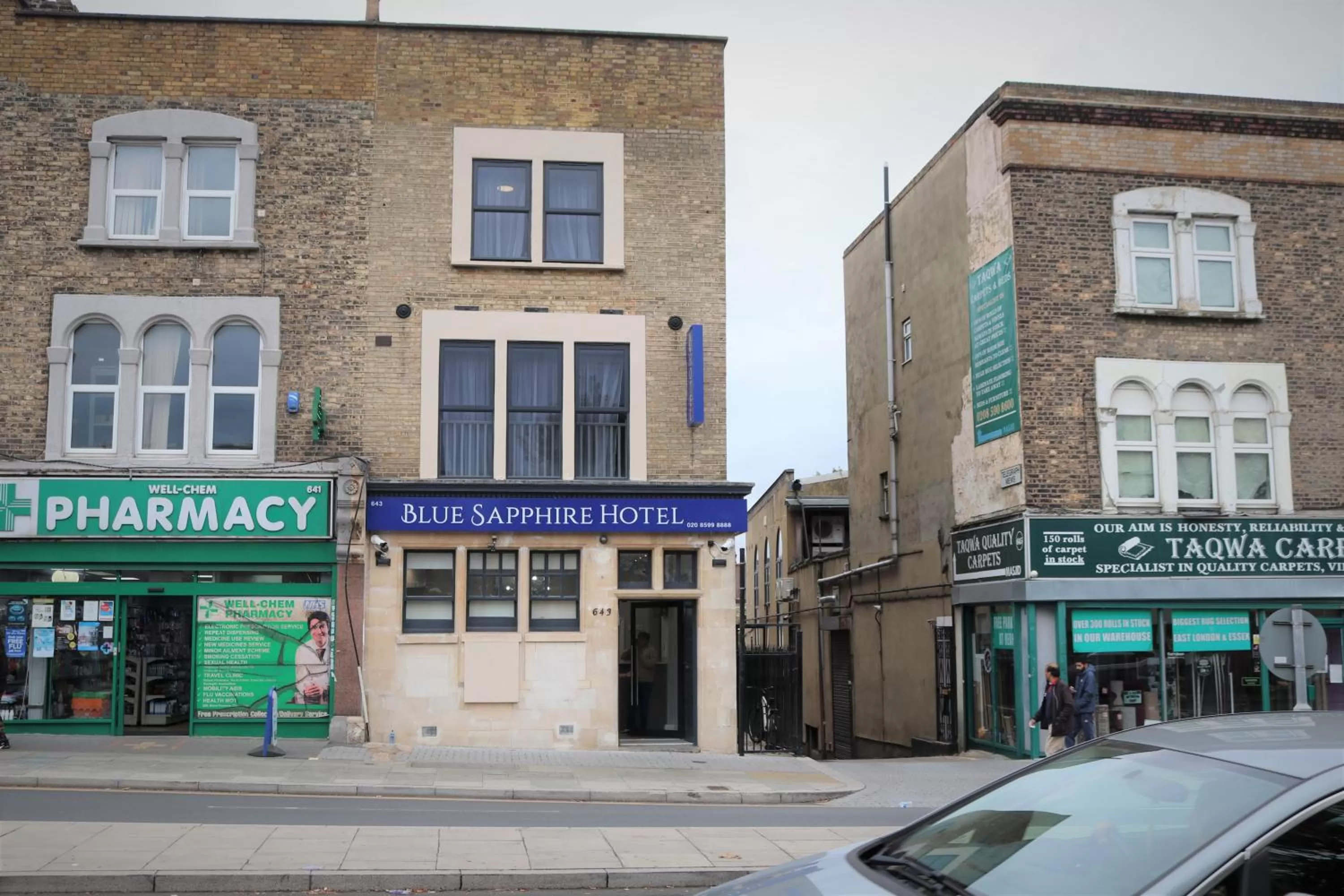 Property building in Blue Sapphire Hotel