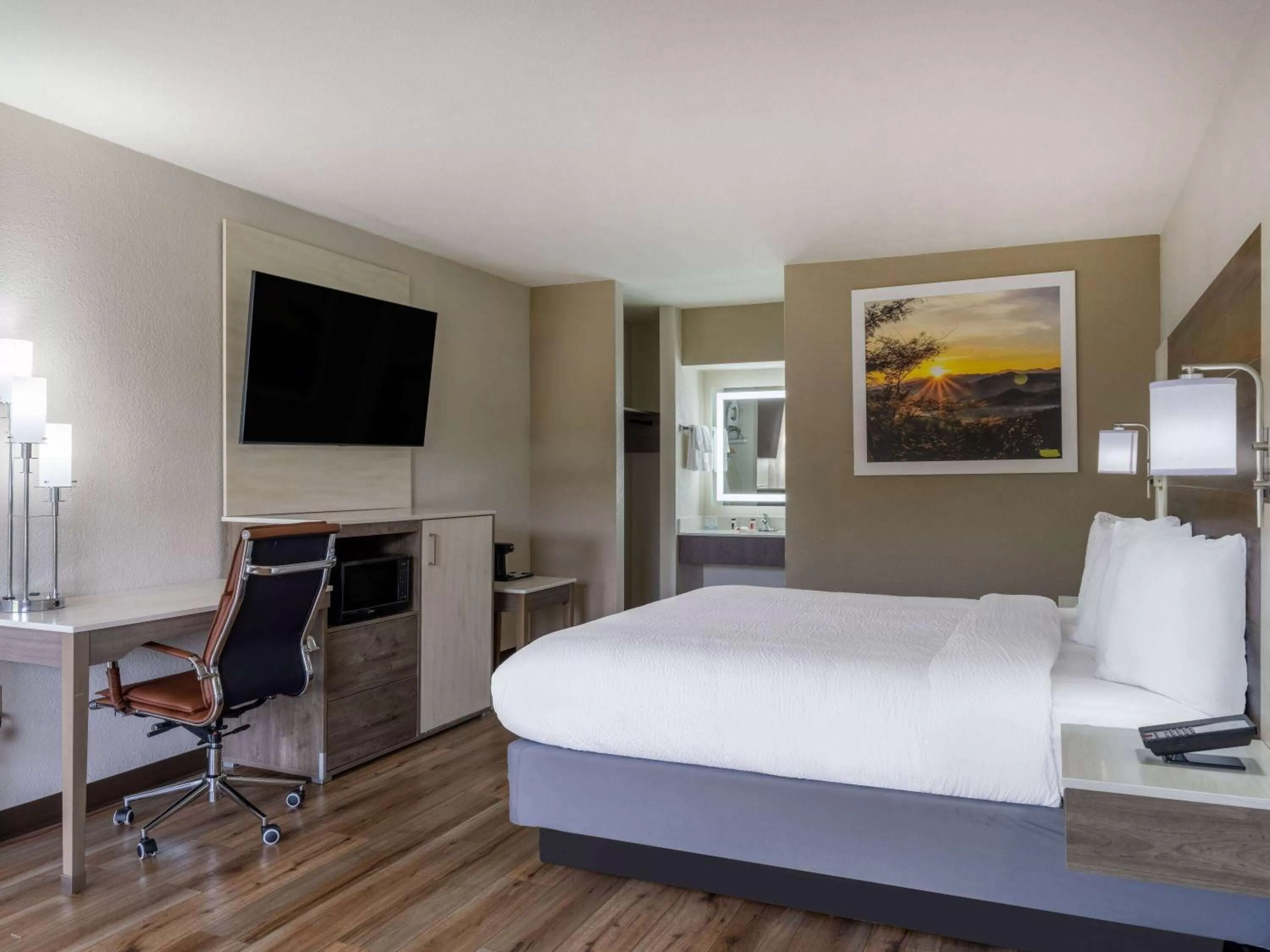 Photo of the whole room, Bed in Days Inn by Wyndham Clemson