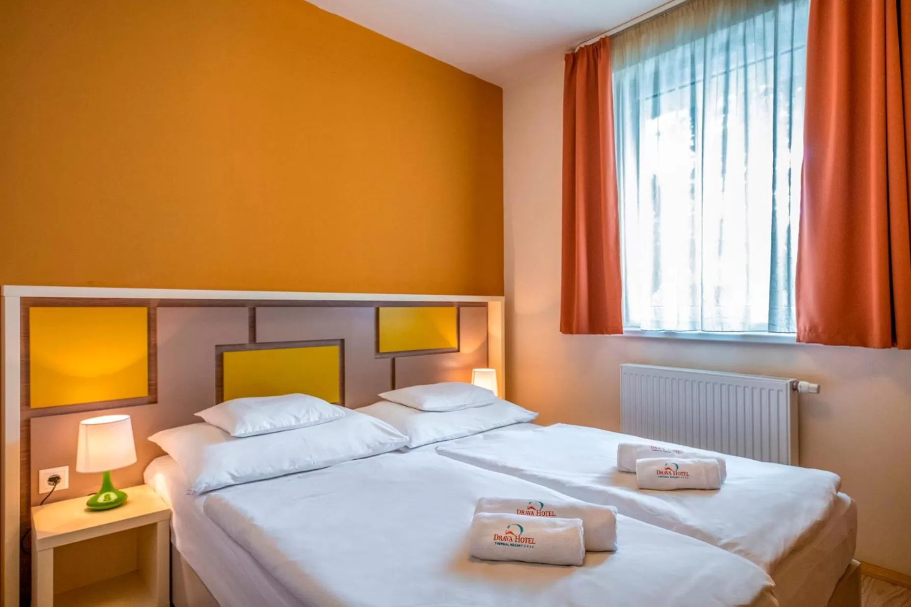 Bed in Dráva Hotel Thermal Resort