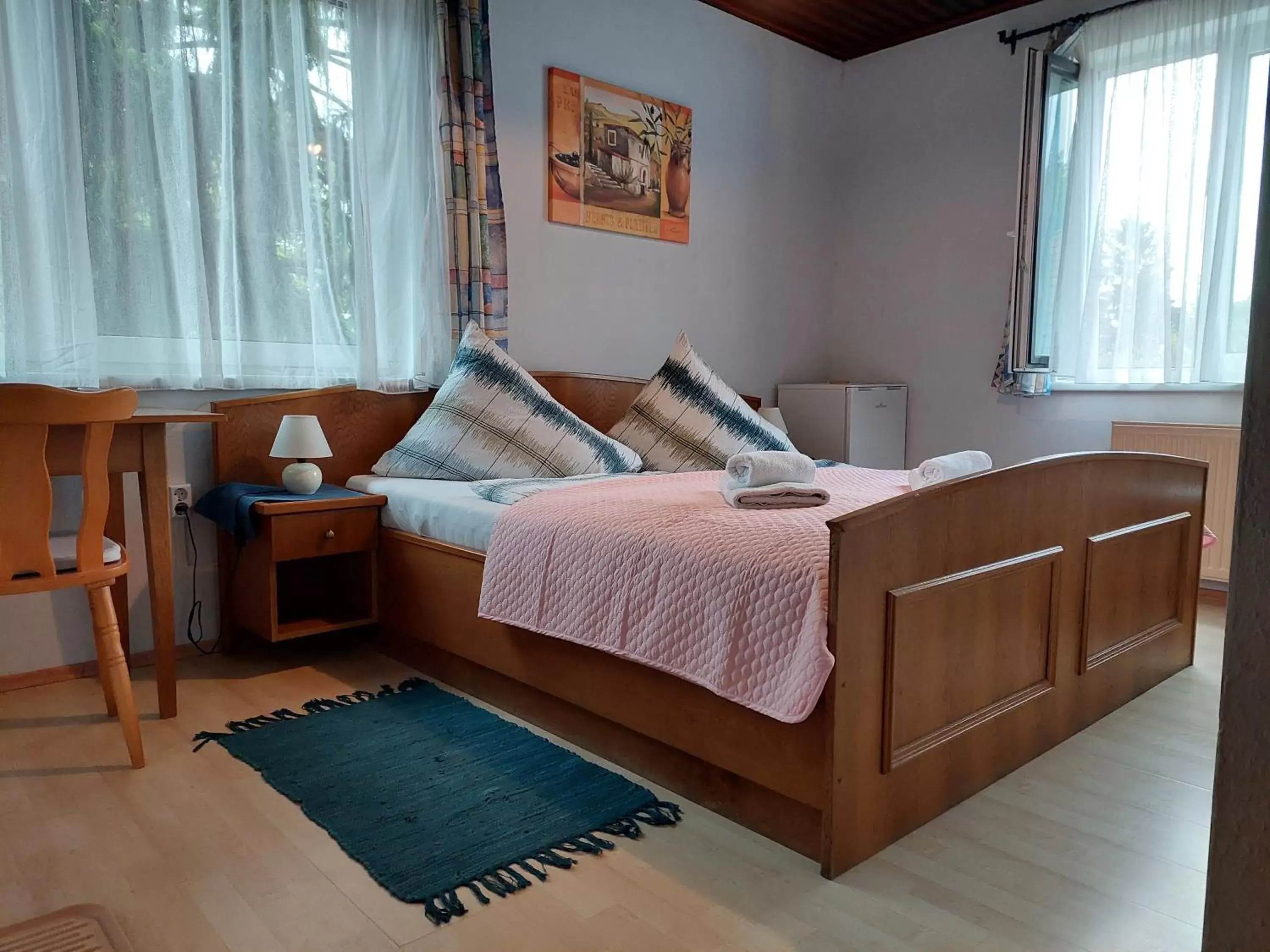 Double Room with Two Double Beds in Pension Welserhof Double Room with Two Double Beds in Pension Welserhof