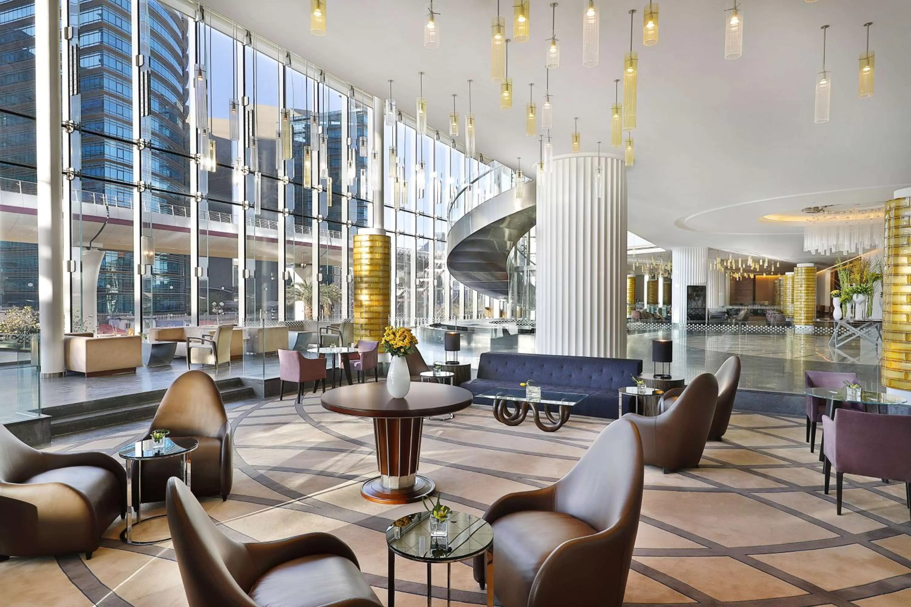 Lobby or reception in Hilton Riyadh Hotel & Residences