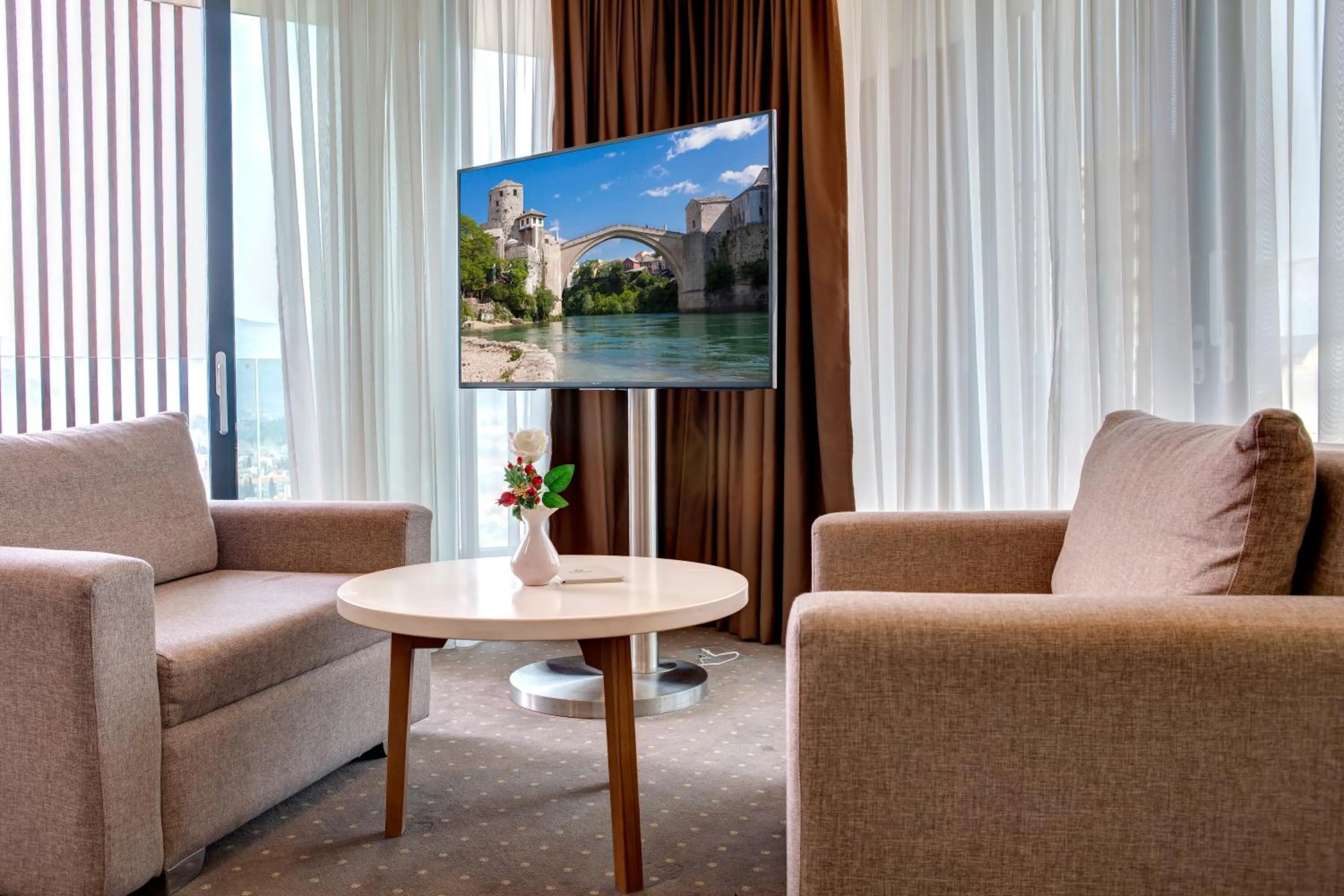 Living room in Hotel Eden