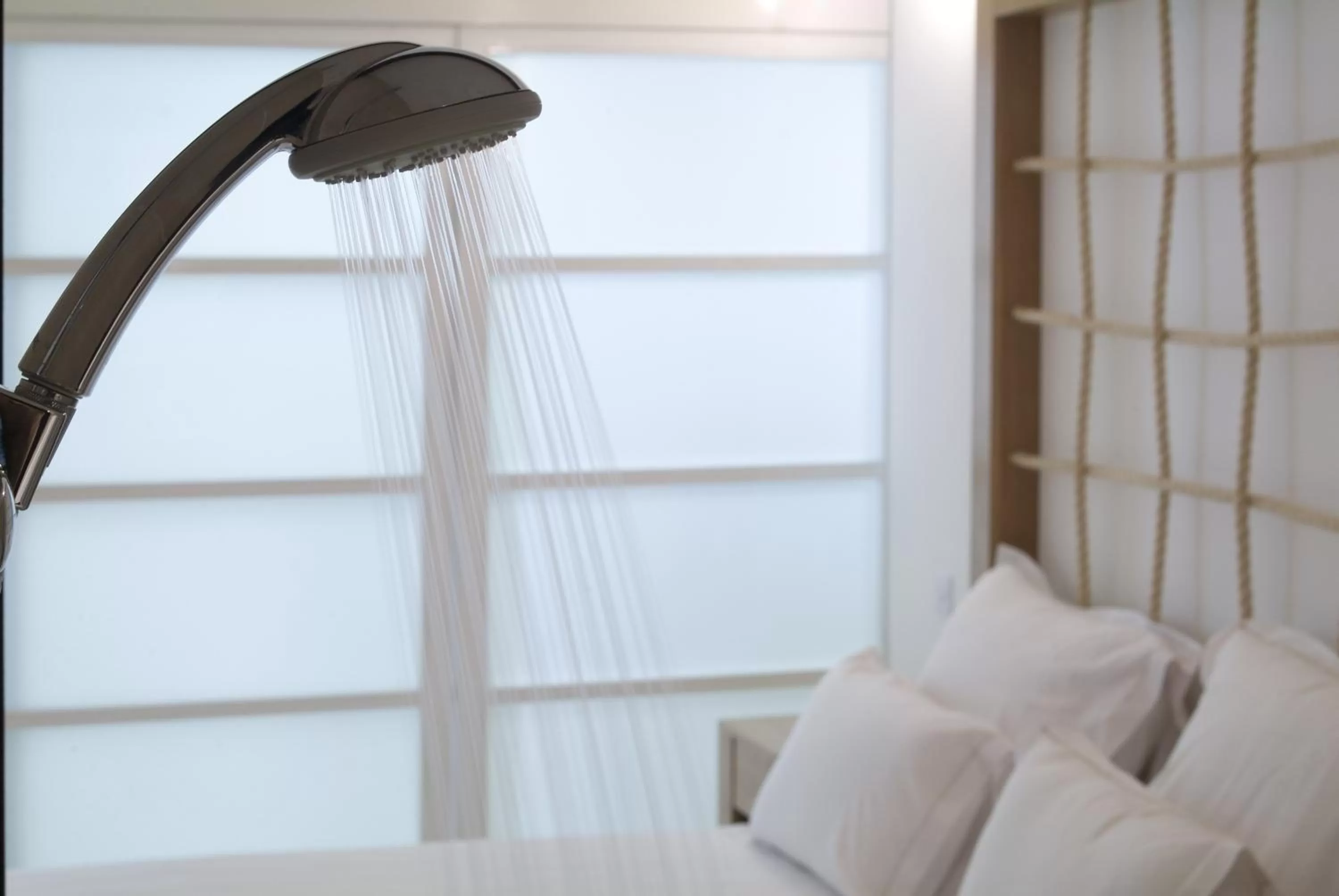 Decorative detail, Bed in Napa Mermaid Hotel & Suites