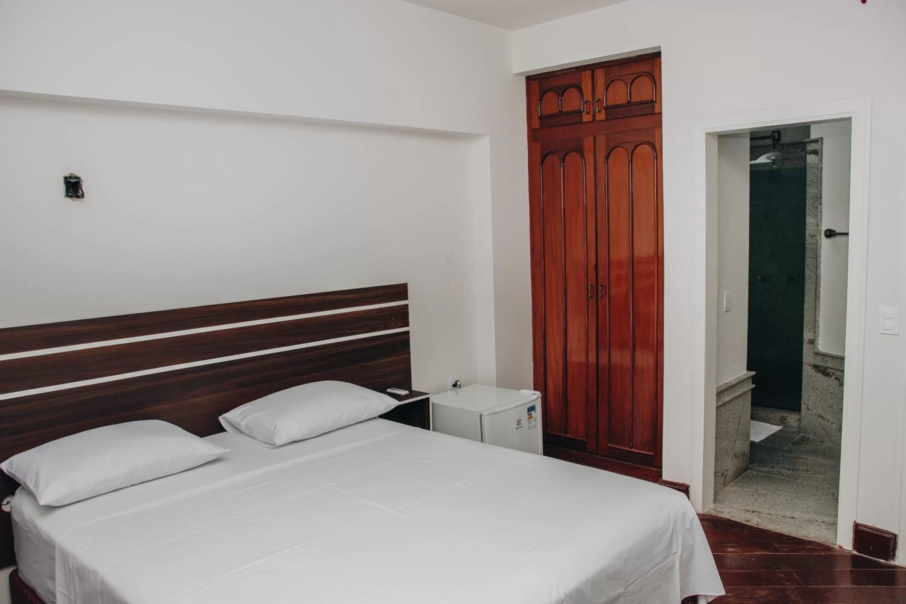 Bed in SAMIR HOTEL COMFORT