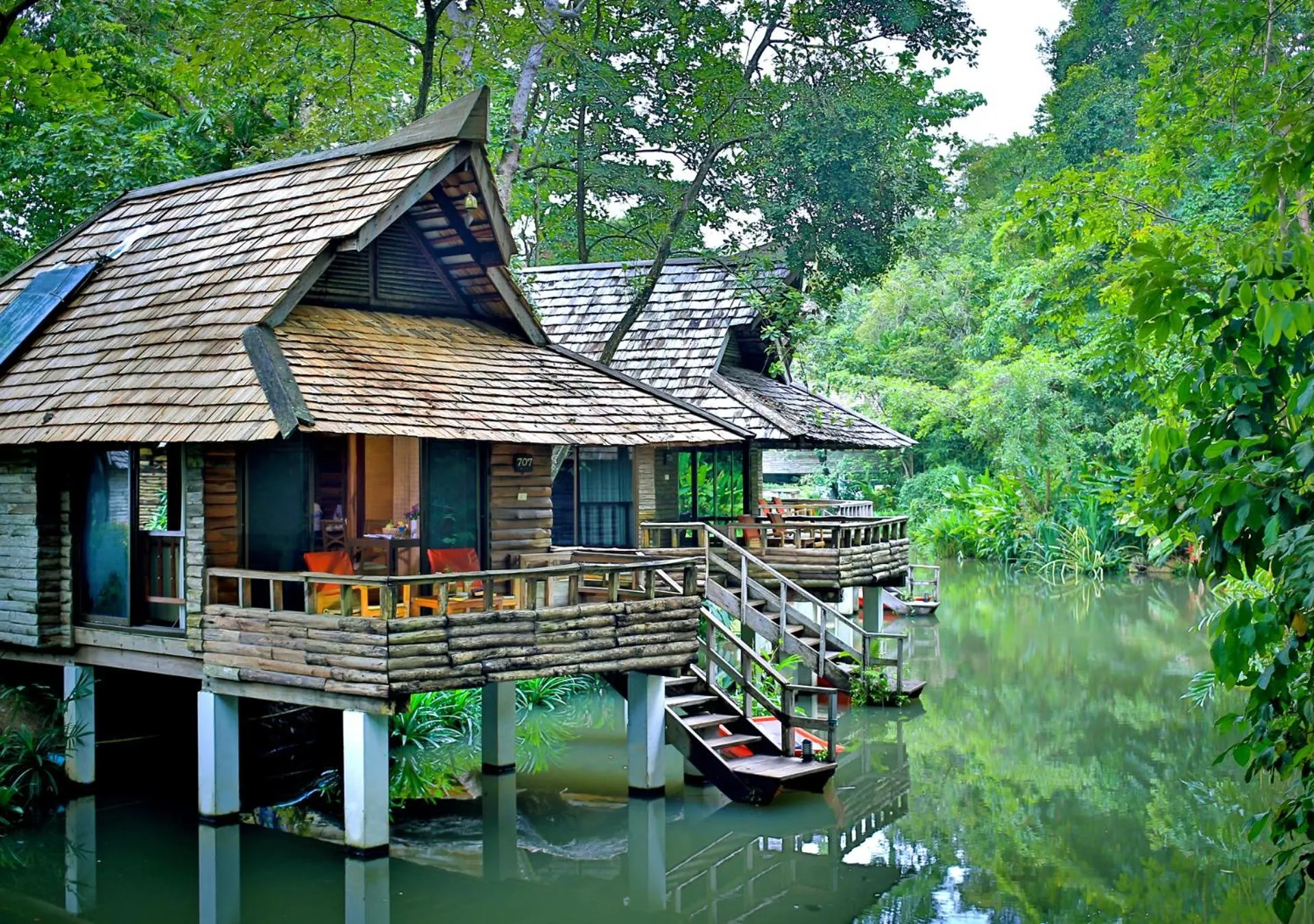 Balcony/Terrace in Sunset Park Resort and Spa By SWR