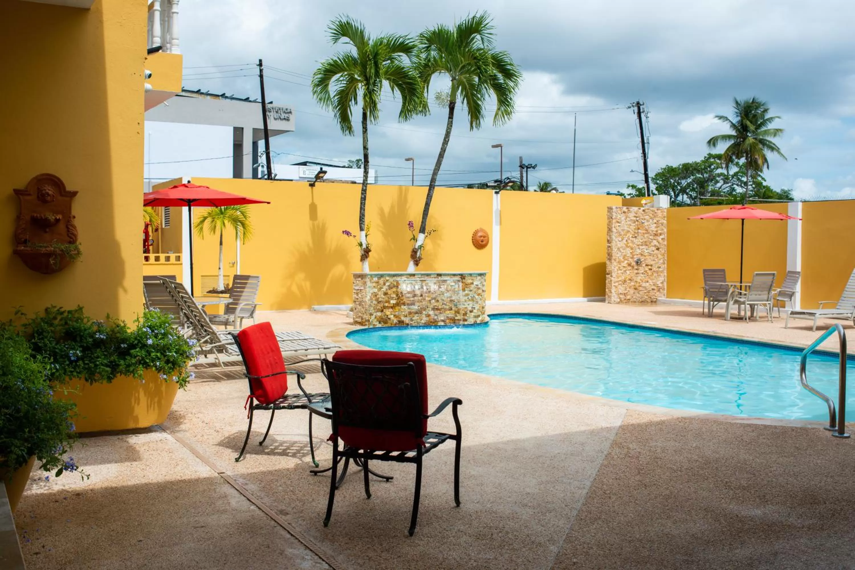 Patio in Hotel Villa del Sol