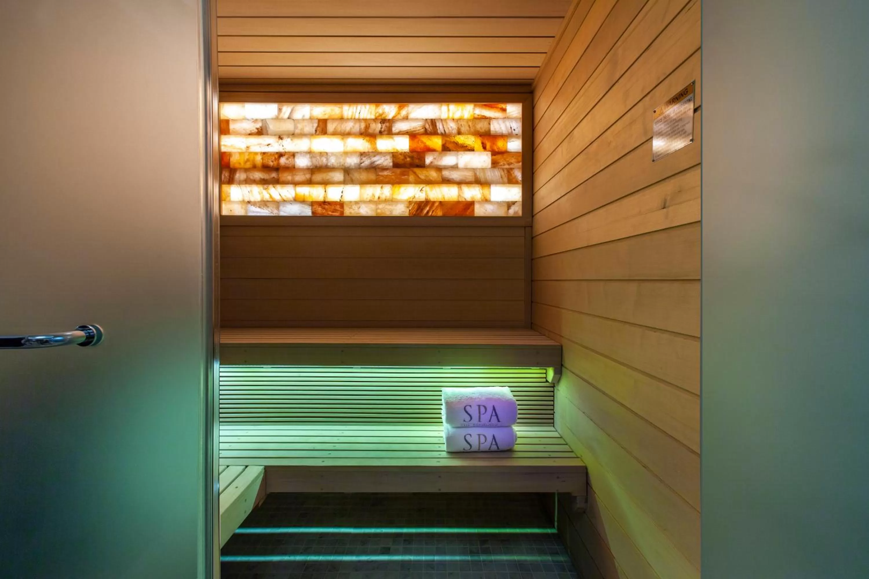 Sauna in The Peninsula Beverly Hills