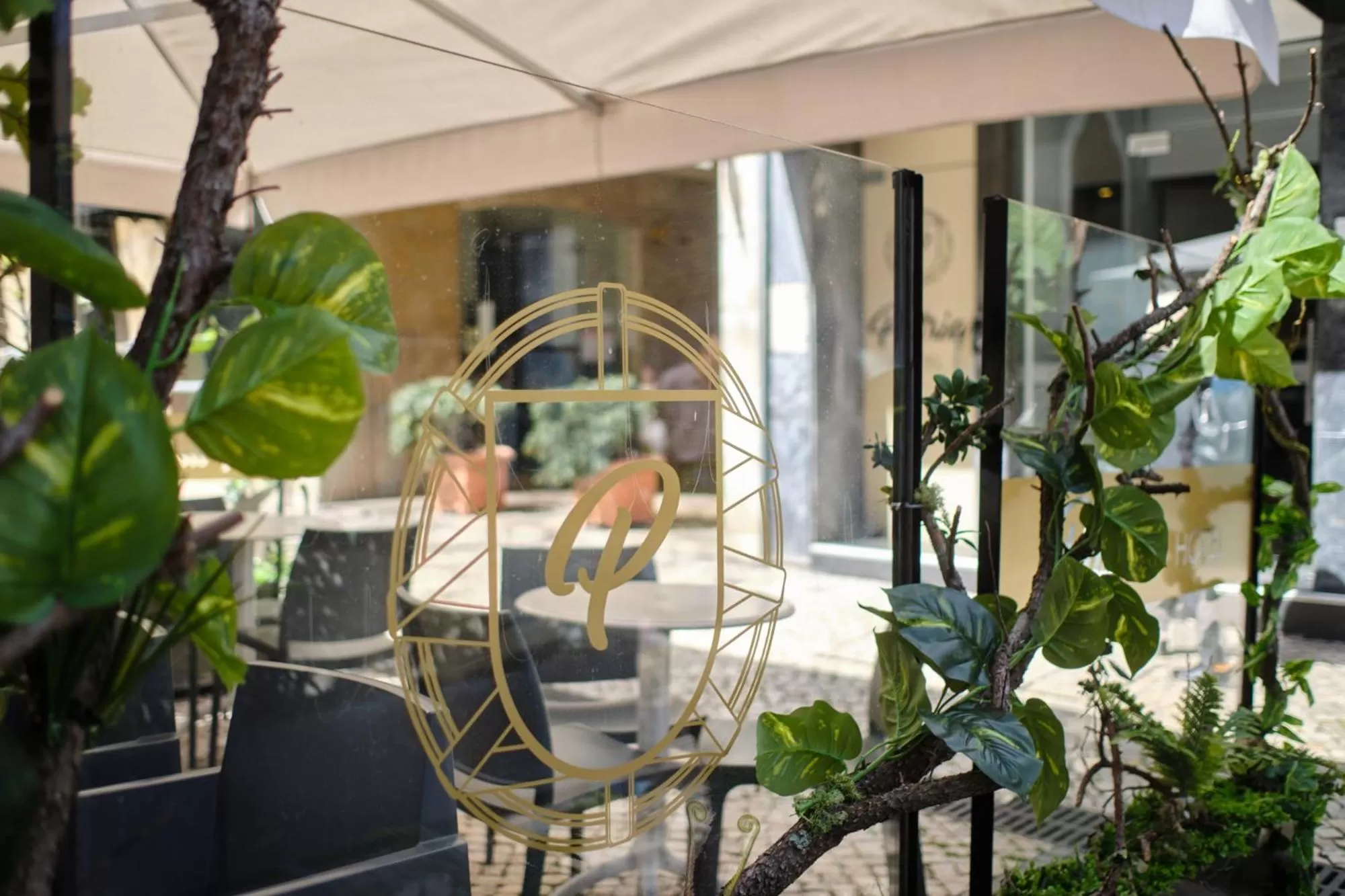 Seating area in Patria Hotel