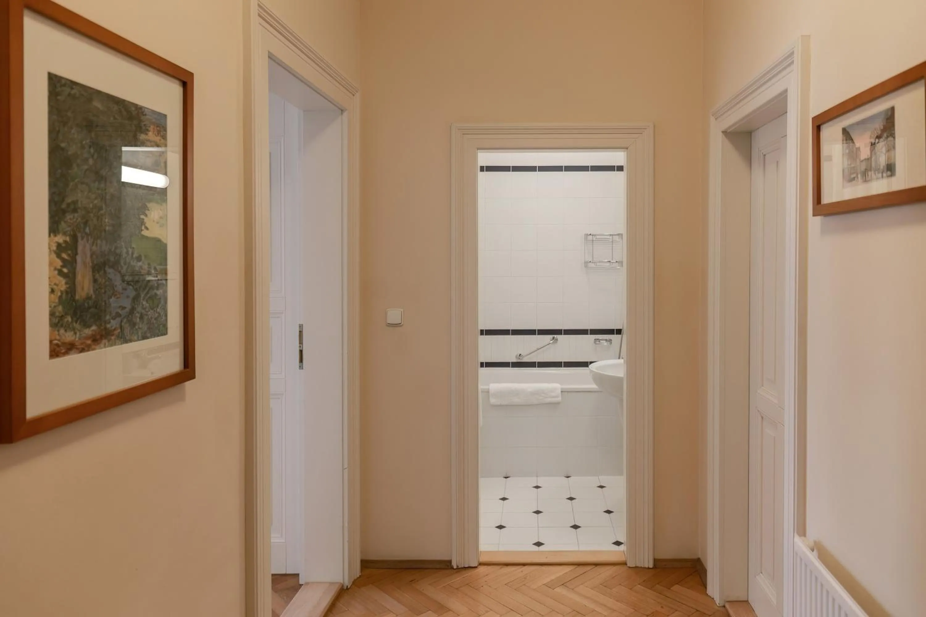 Bathroom in Sibelius Apartments