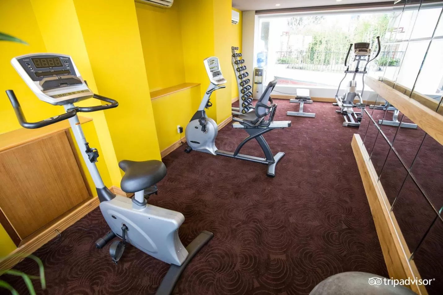 Fitness centre/facilities in Alagon City Hotel & Spa