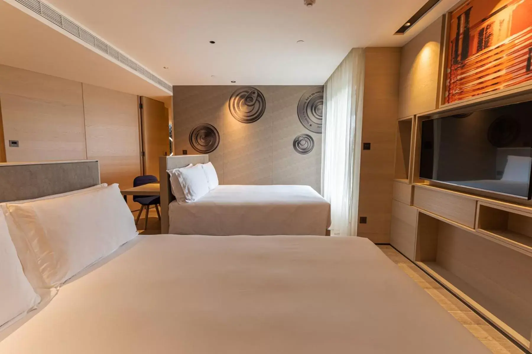 Queen Room with Two Queen Beds - Non-Smoking in Hotel Indigo Kaohsiung Central Park by IHG Queen Room with Two Queen Beds - Non-Smoking in Hotel Indigo Kaohsiung Central Park by IHG