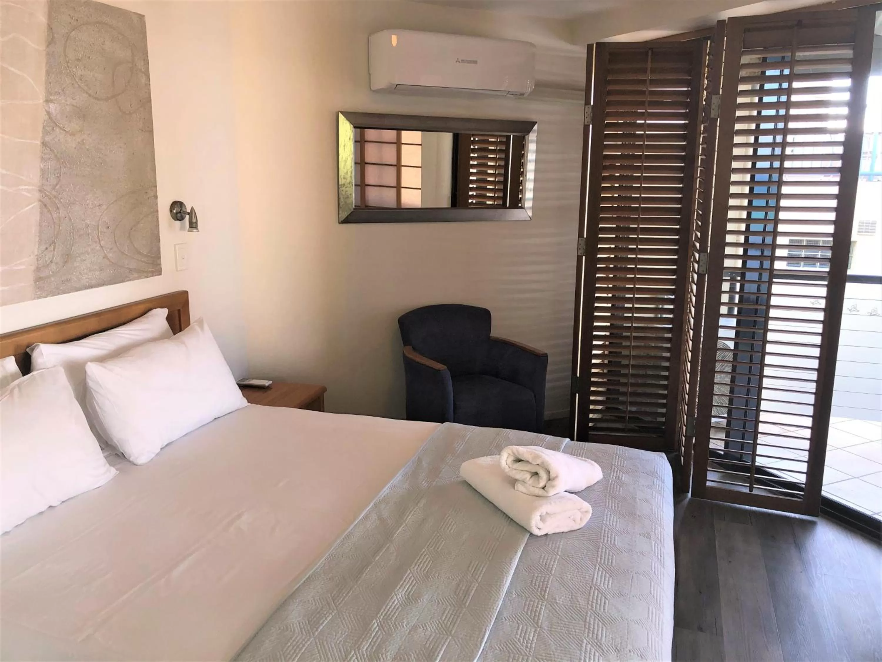 Bed in The Beach Retreat Coolum