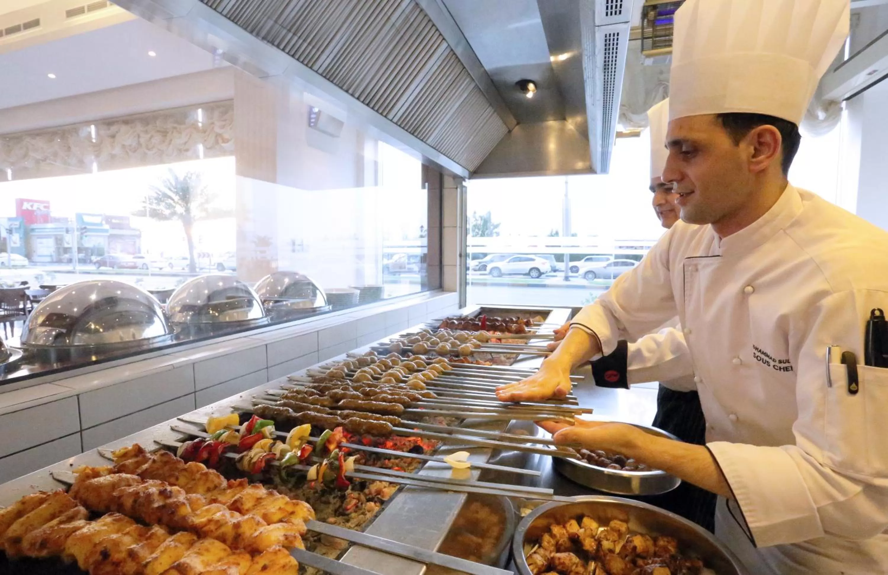 Restaurant/places to eat in Ramada by Wyndham Beach Hotel Ajman