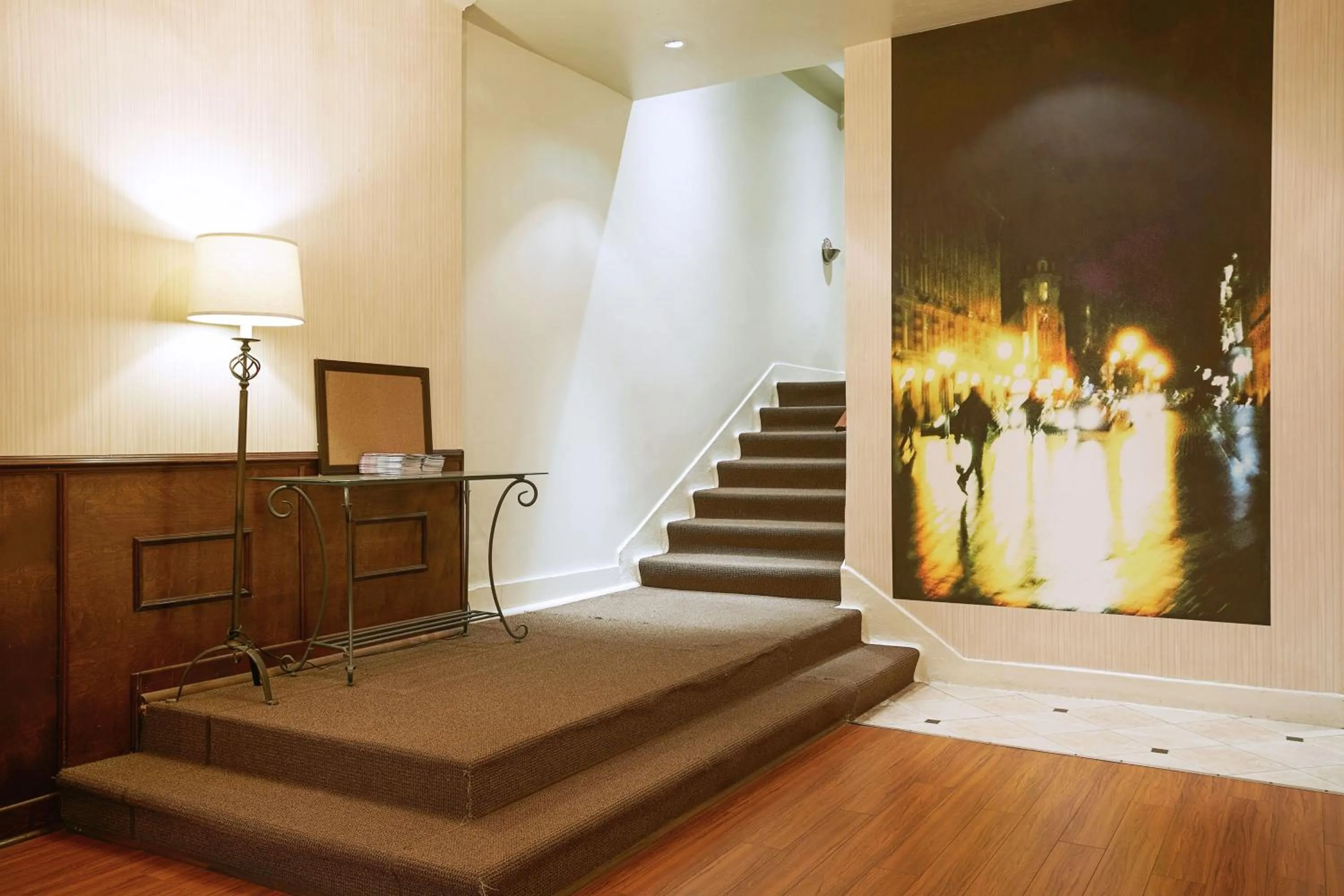 Lobby or reception in Hotel St-Denis