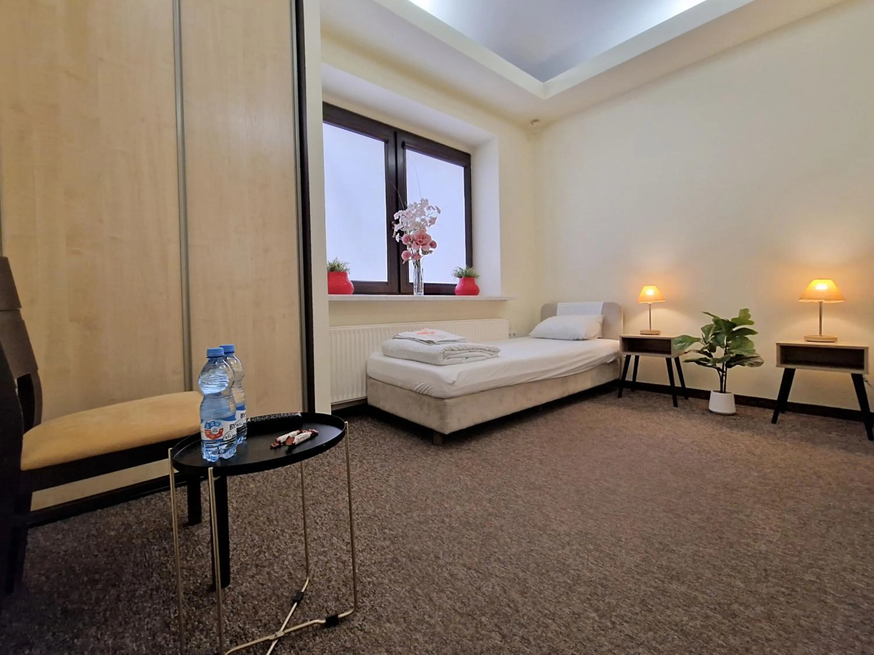 Photo of the whole room, Bed in Hostel Helvetia Rooms Warsaw CITY CENTER and OLD TOWN