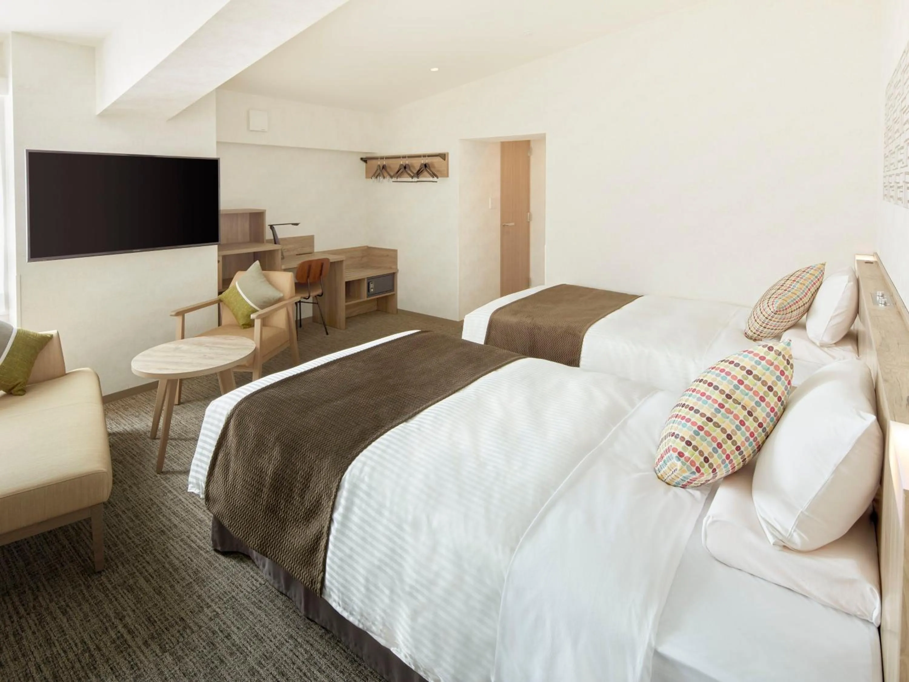 Photo of the whole room, Bed in HOTEL MYSTAYS Kiyosumi Shirakawa