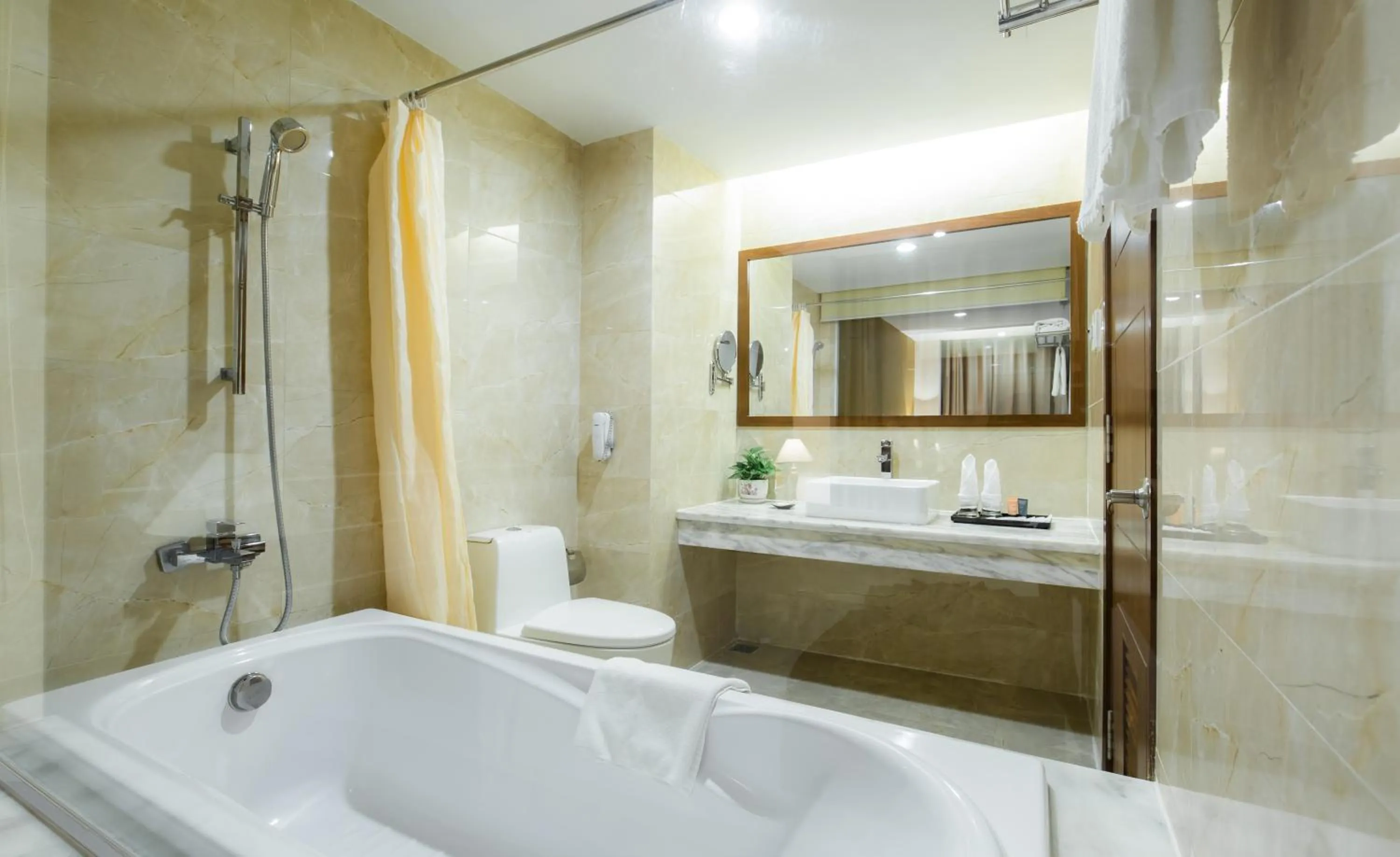 Shower in Muong Thanh Grand Nha Trang Hotel