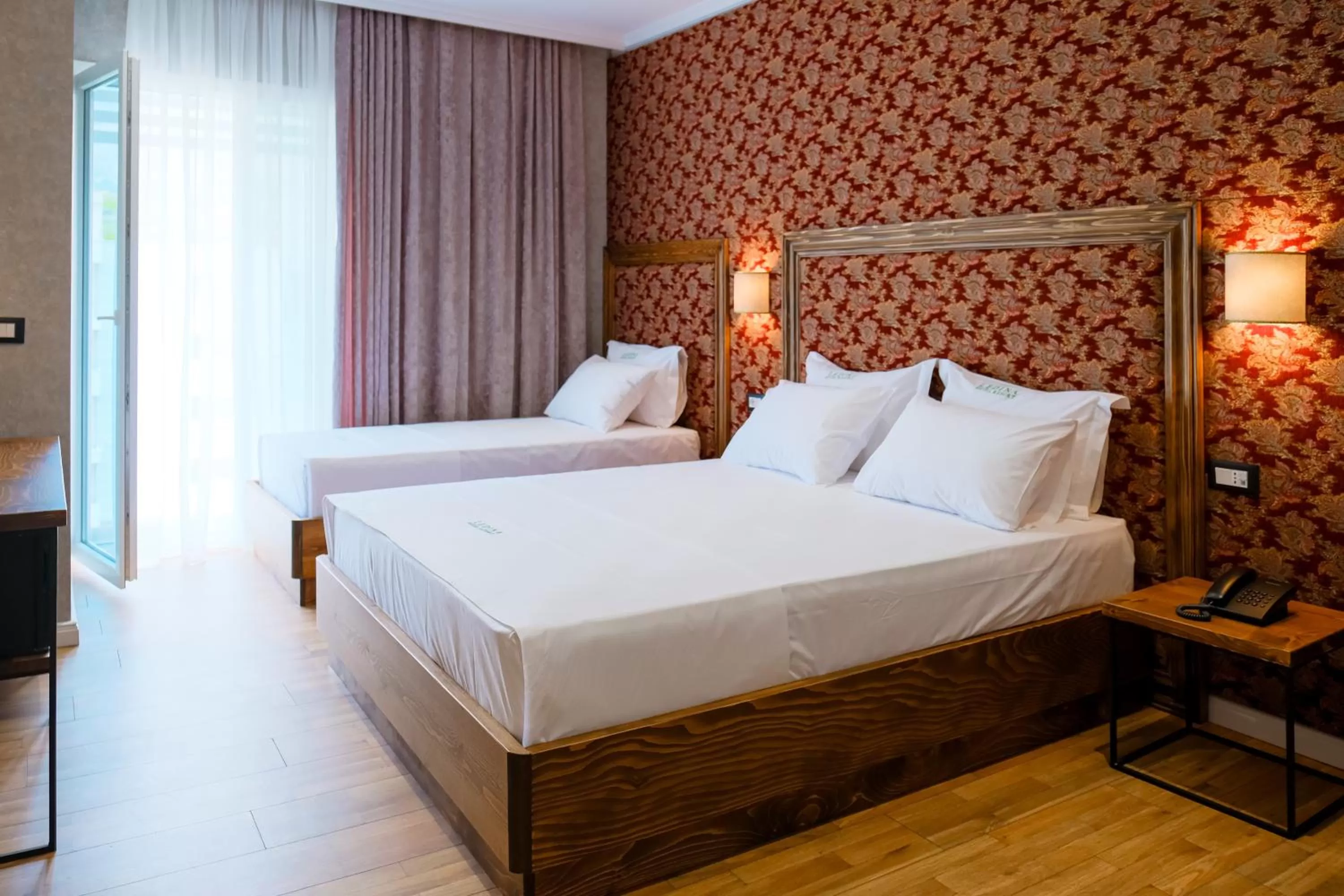 Bed in Ledina Hotel