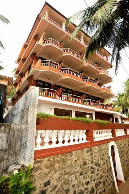 Facade/entrance in Vijaya Varma Beach Resort