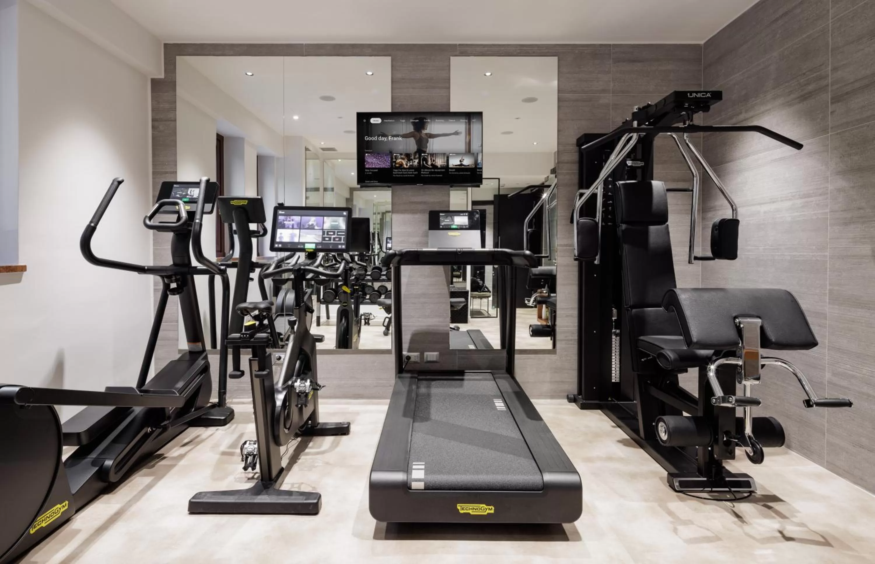 Fitness centre/facilities in The Corner Duomo Hotel