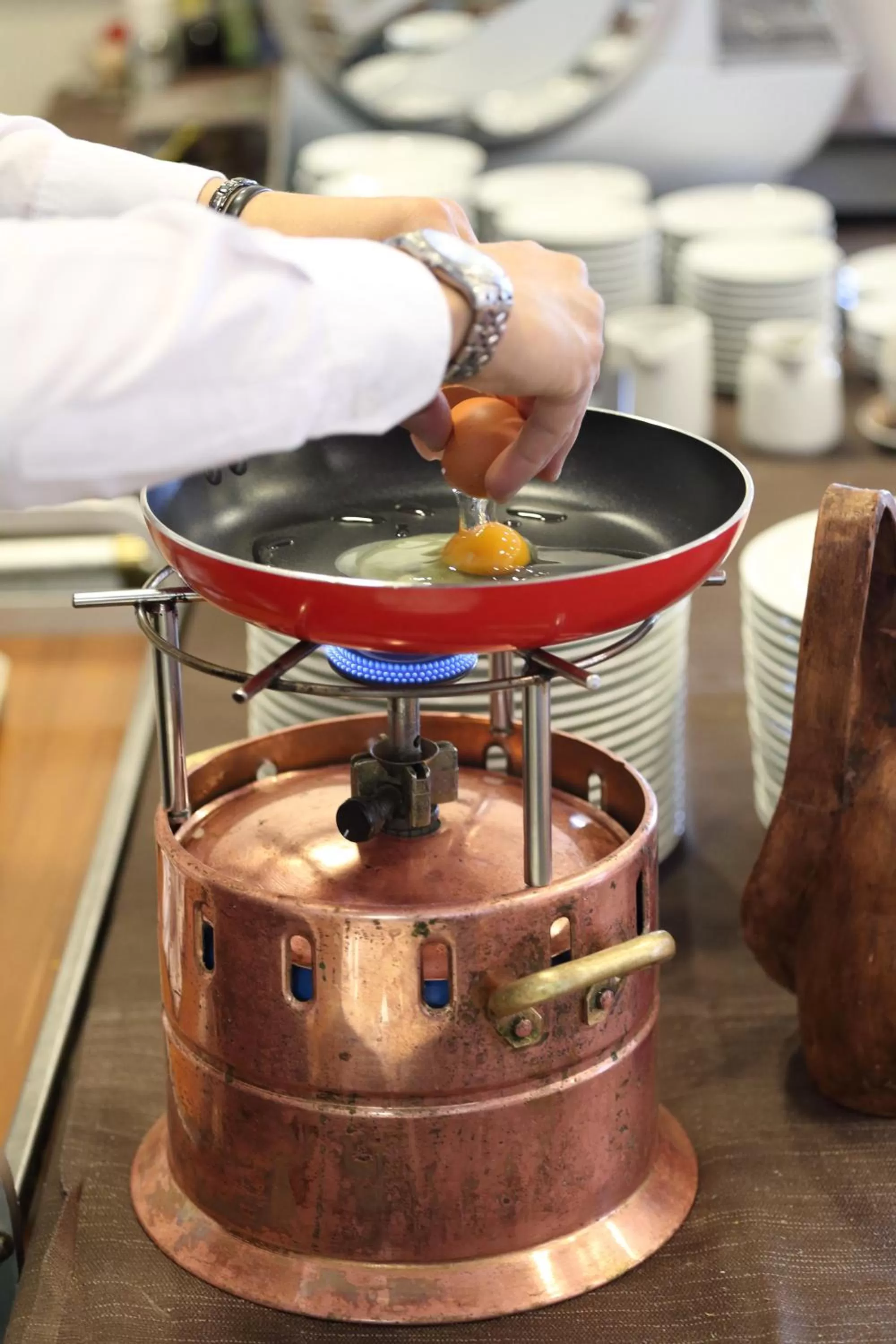 Continental breakfast in Hotel Du Soleil