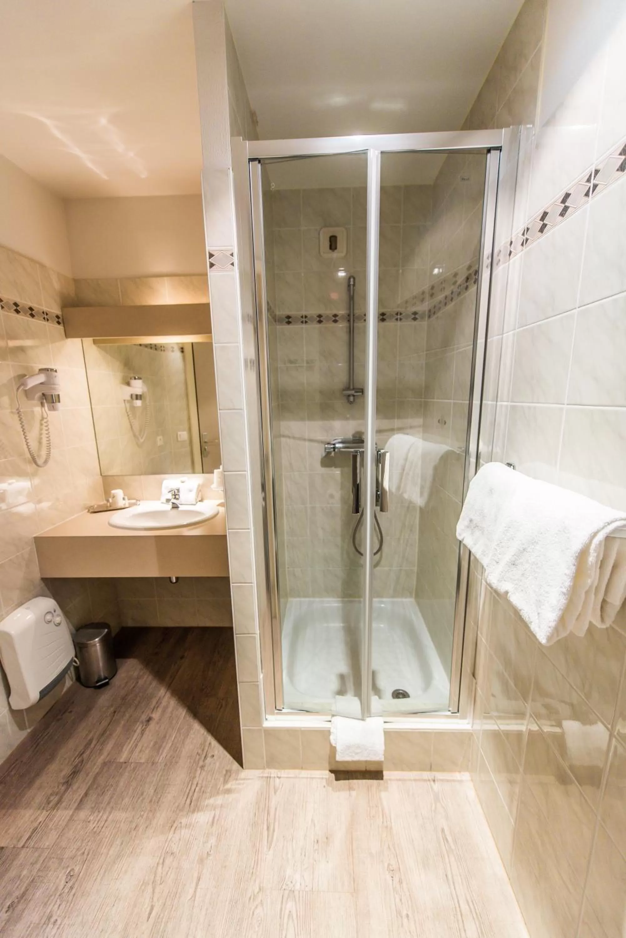 Bathroom in Hôtel Au Lion