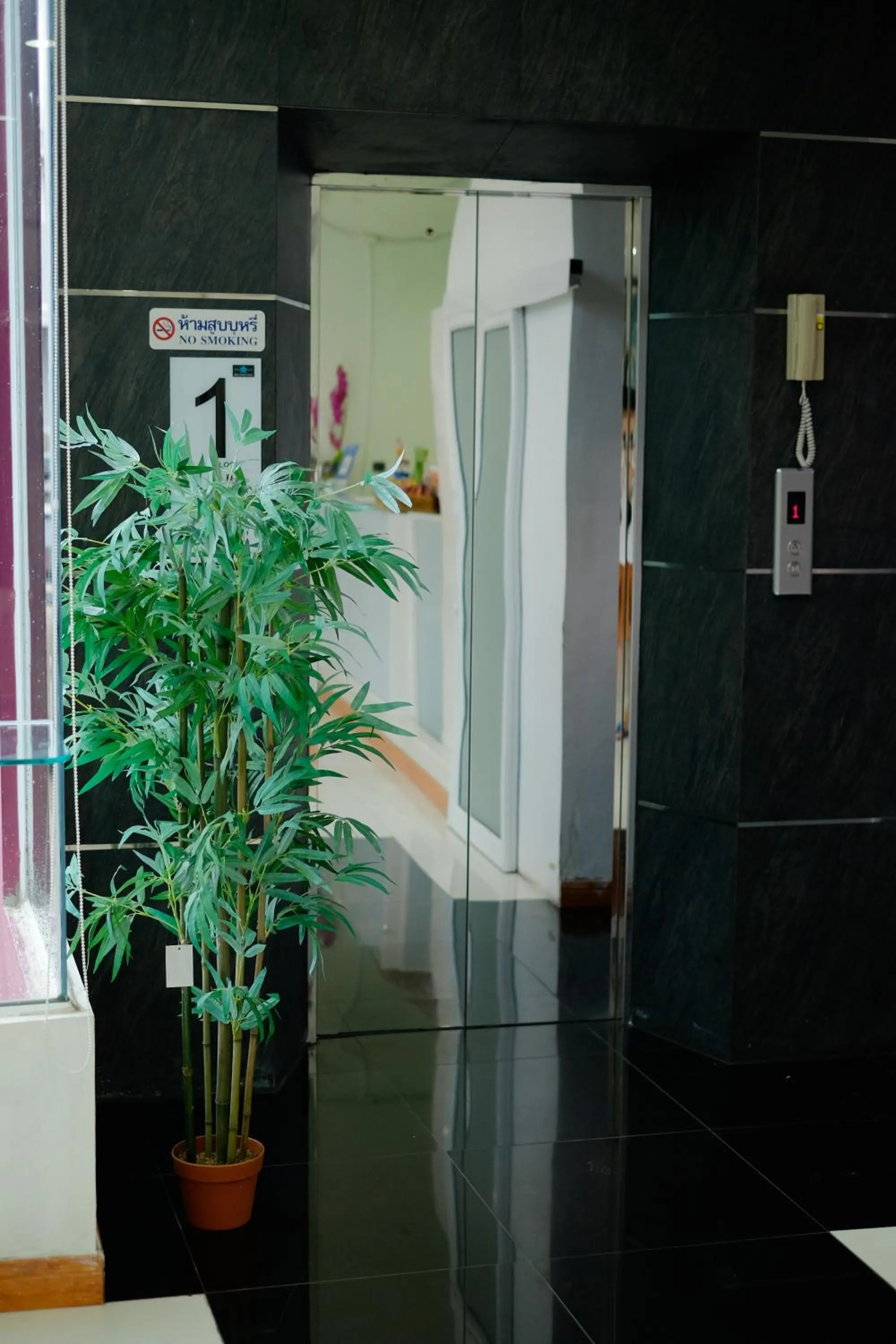 Facade/entrance in Blue Orchids Hotel