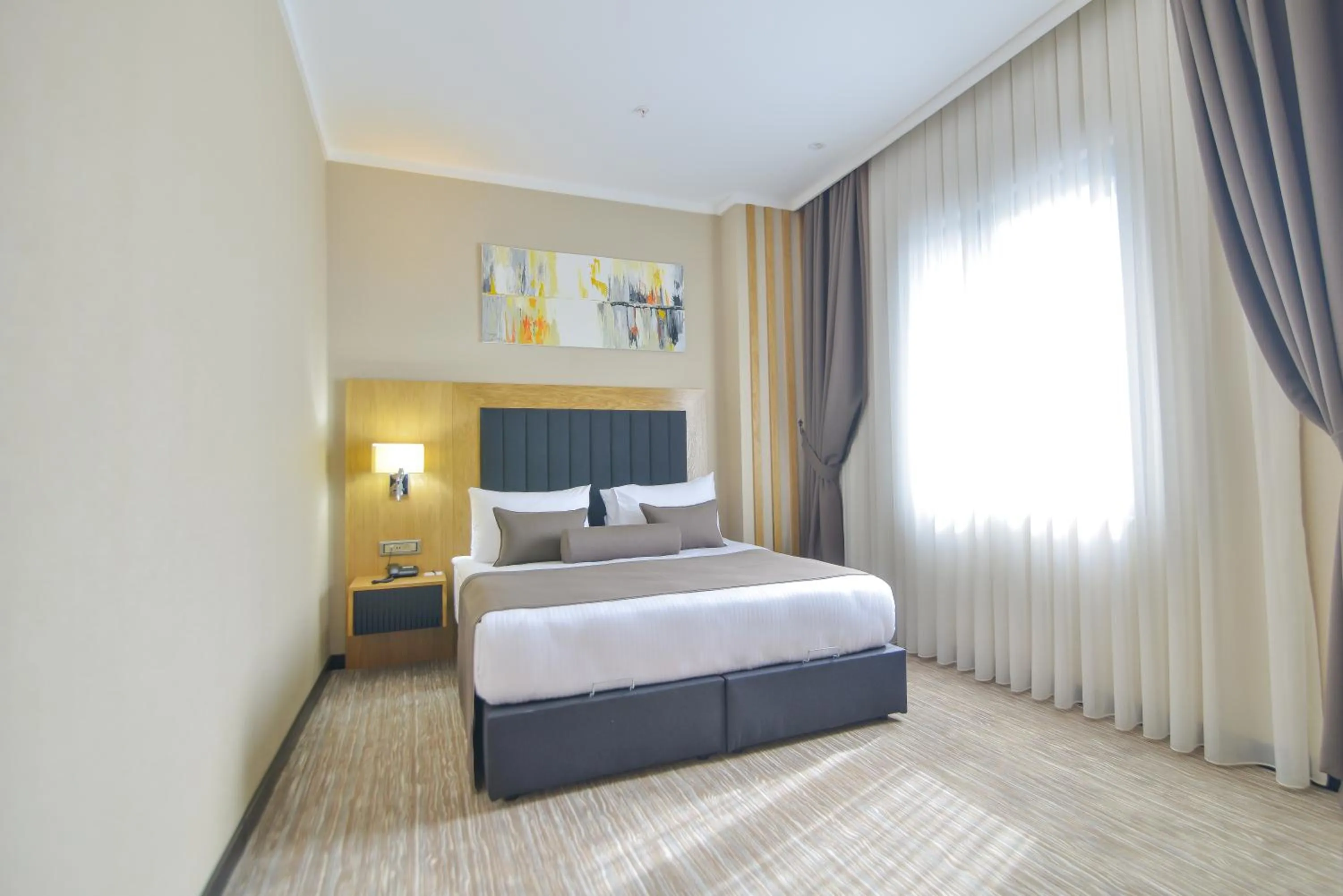 Bed in SERENİTY COMFORT Hotel