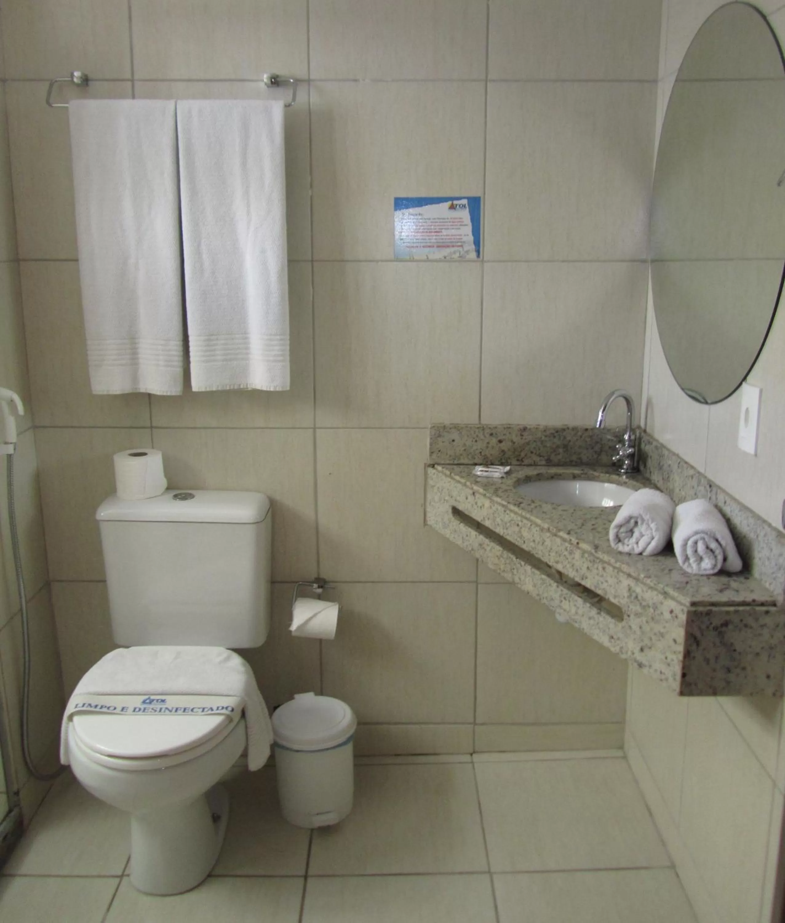 Bathroom in Lumar Hotel PontaNegra