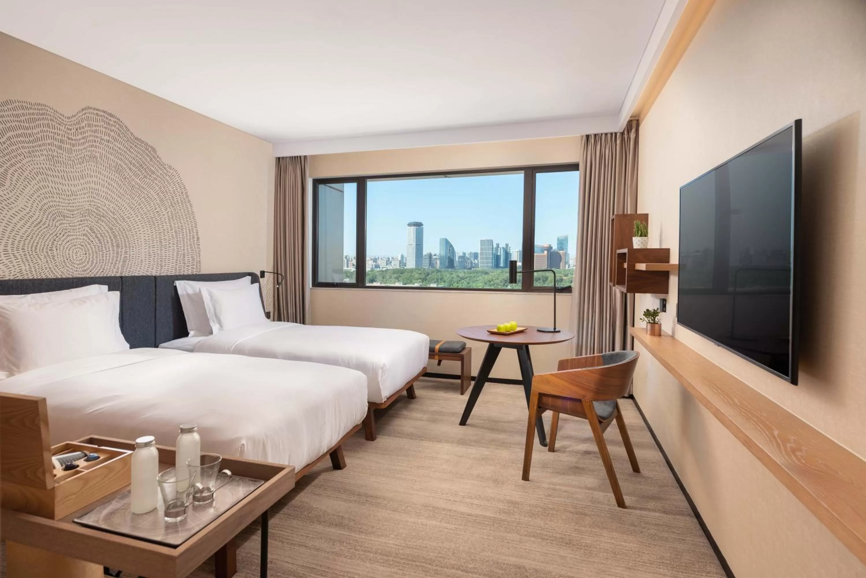 Bed in BEI Zhaolong Hotel, JdV by Hyatt