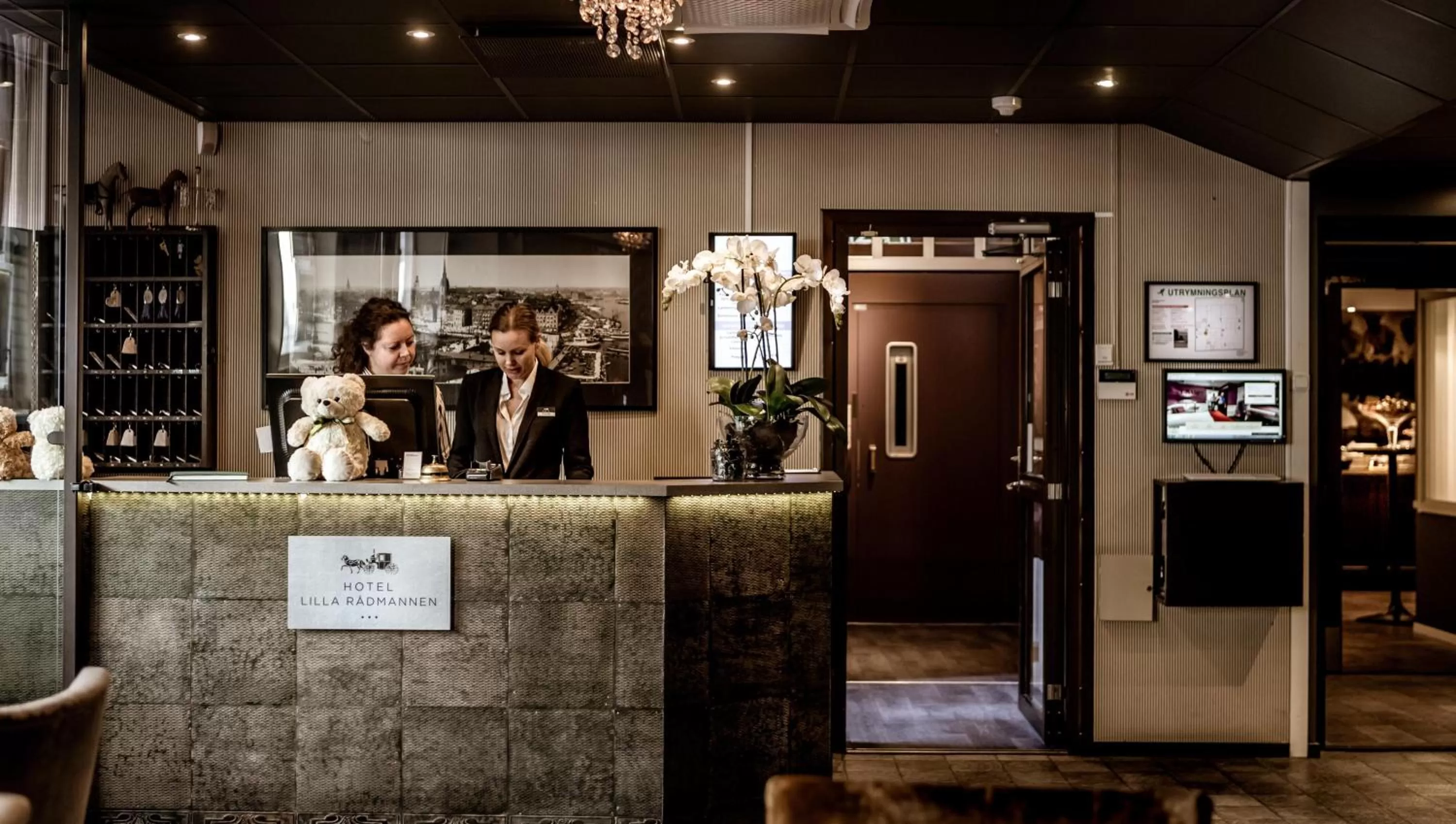 Lobby or reception in Lilla Rådmannen