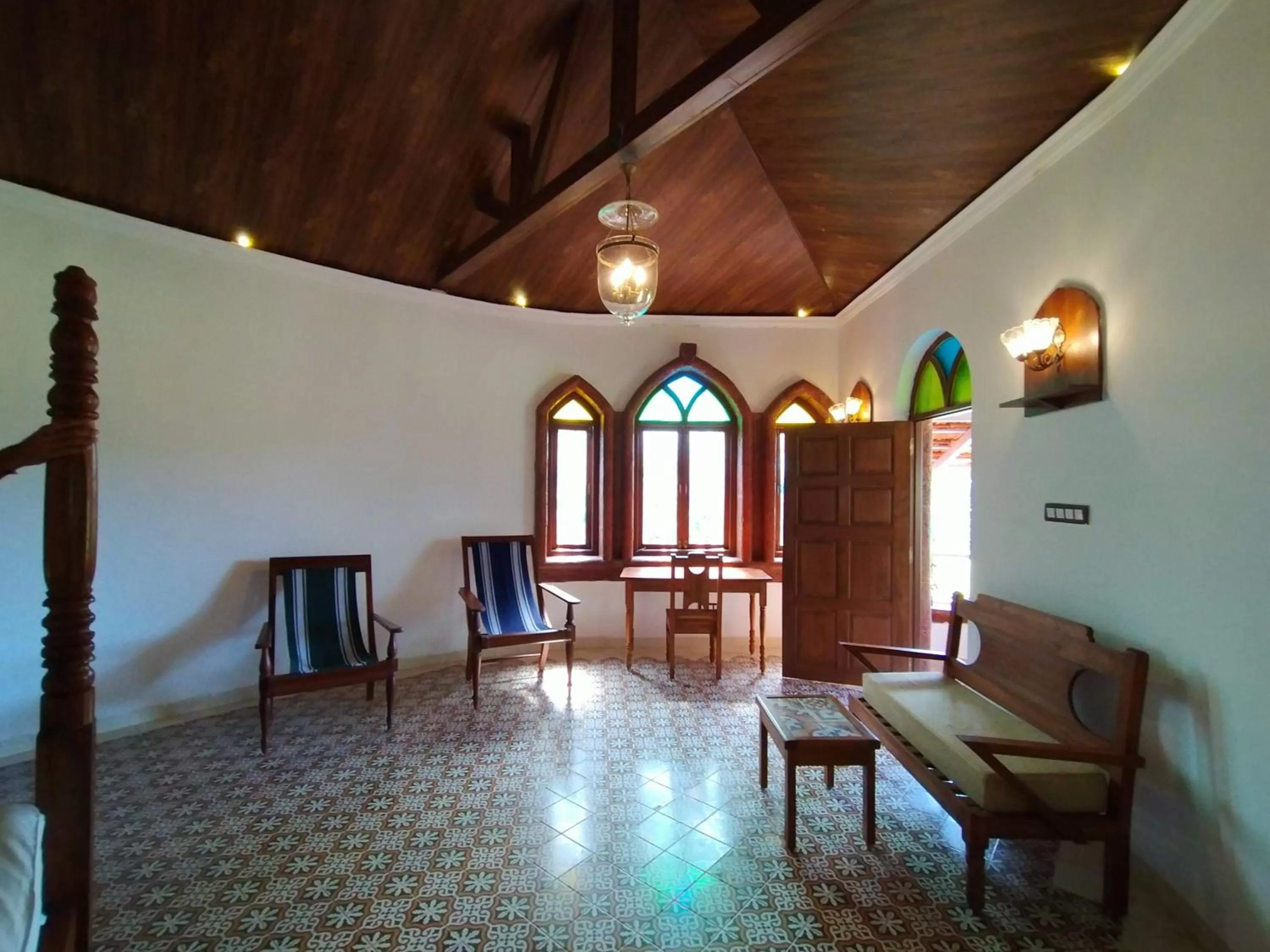 Living room in Porsu