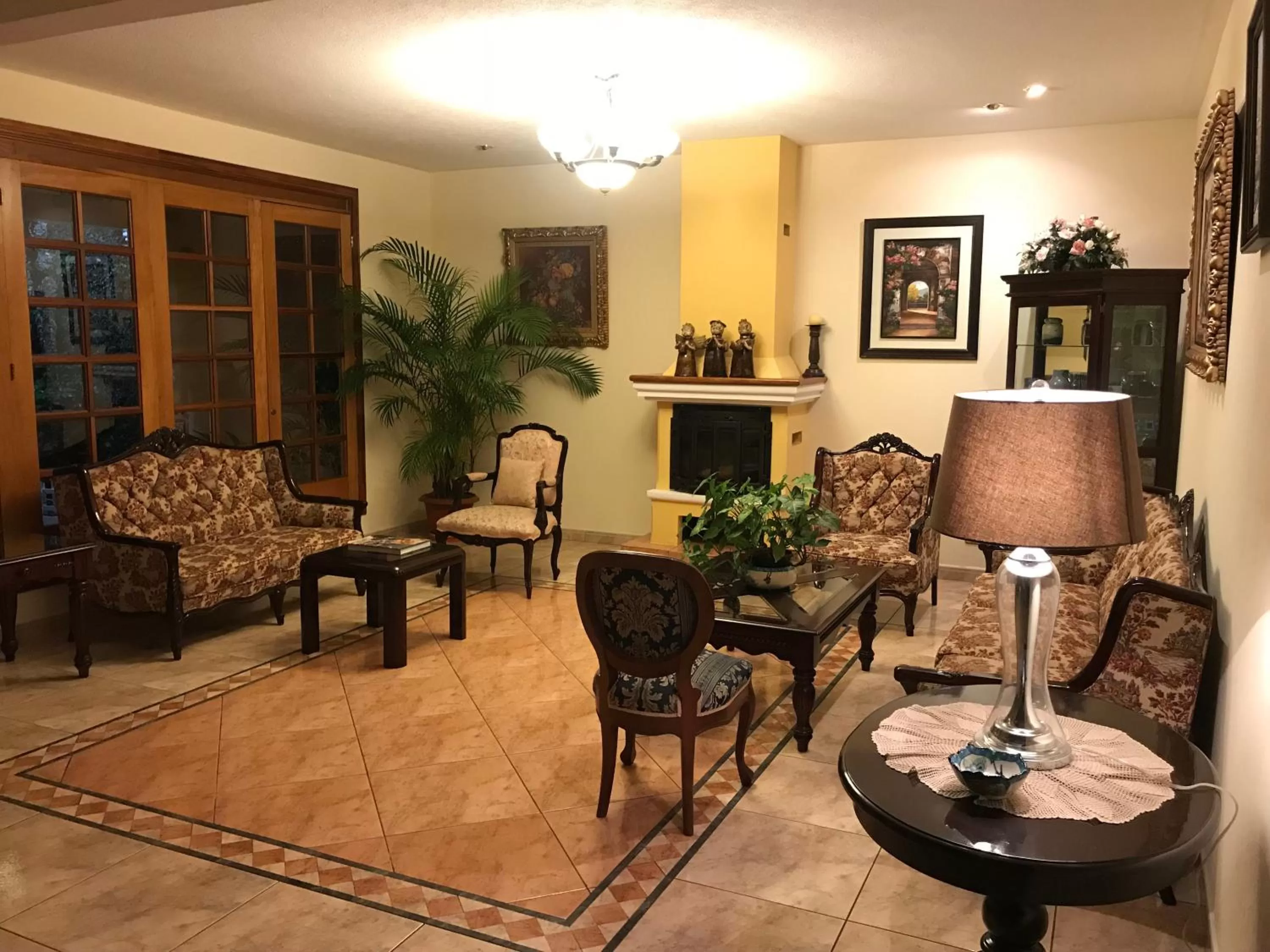 Living room, Lobby/Reception in Hotel Belvedere