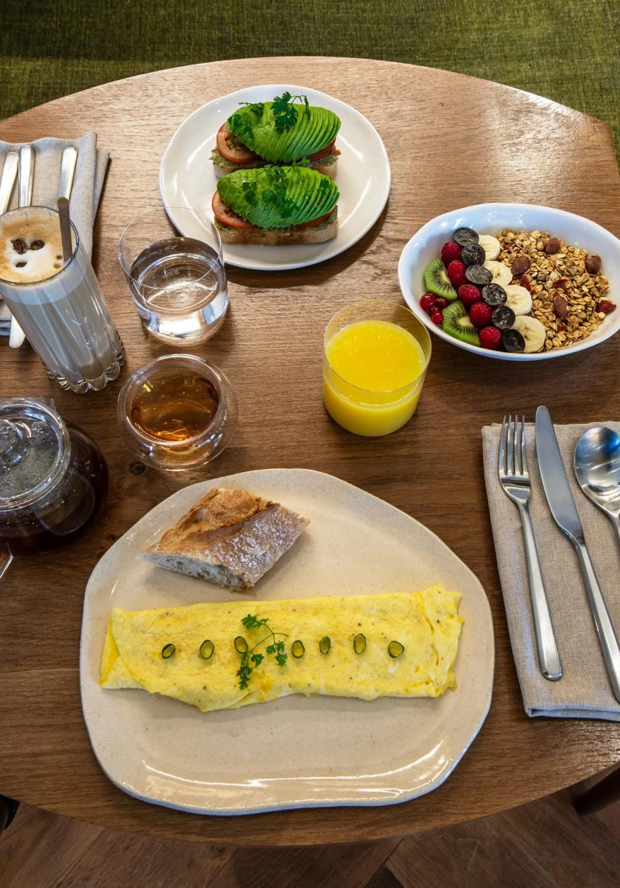 Breakfast in Hotel Flanelles Paris