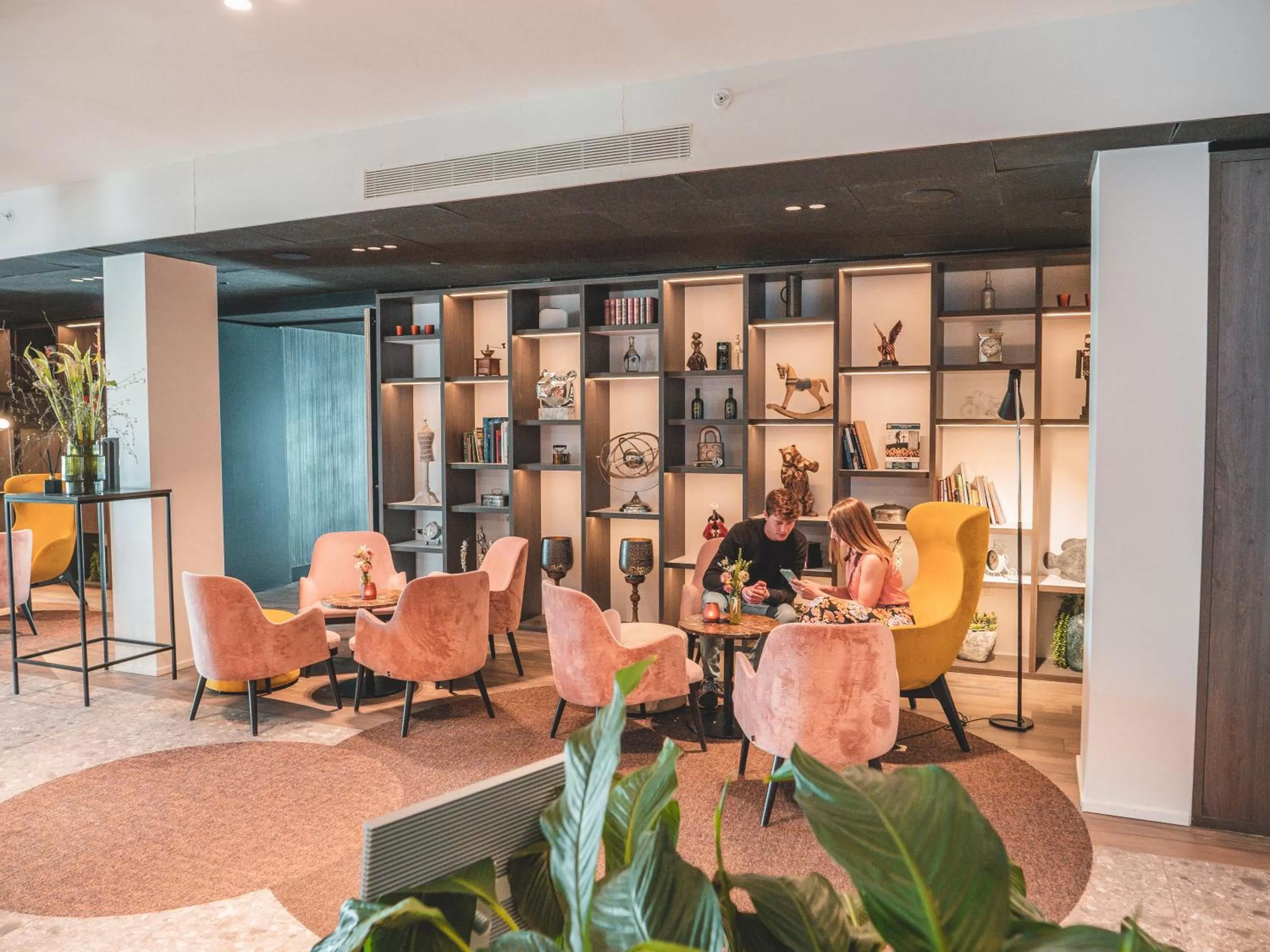 Seating area in Radisson Blu Hotel, Bruges