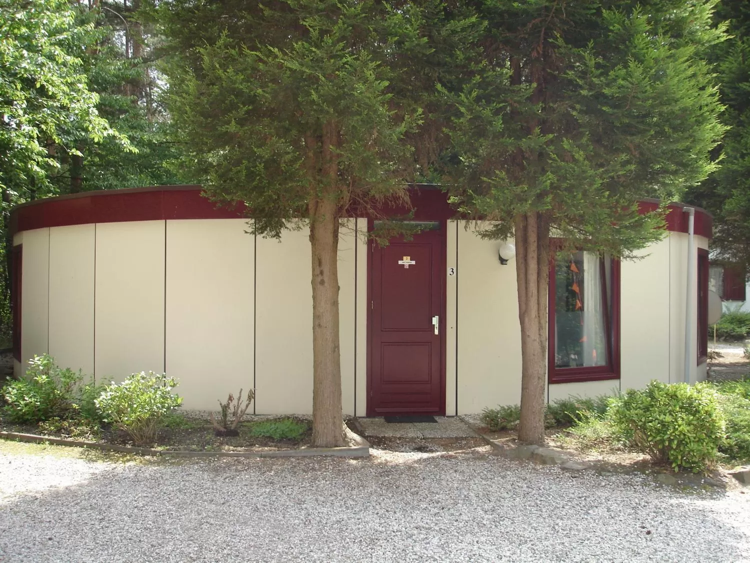 Facade/entrance in Motel- Bungalow-& Chaletpark de Brenkberg