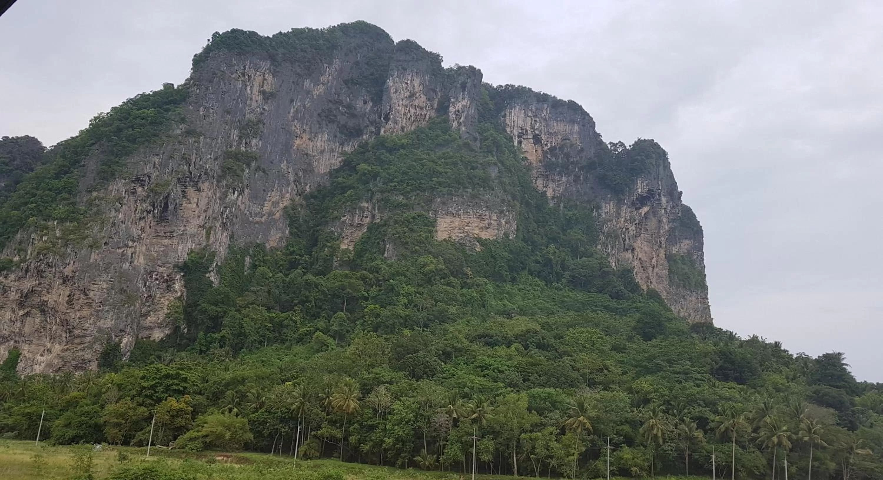 Mountain view in Panan Krabi Resort