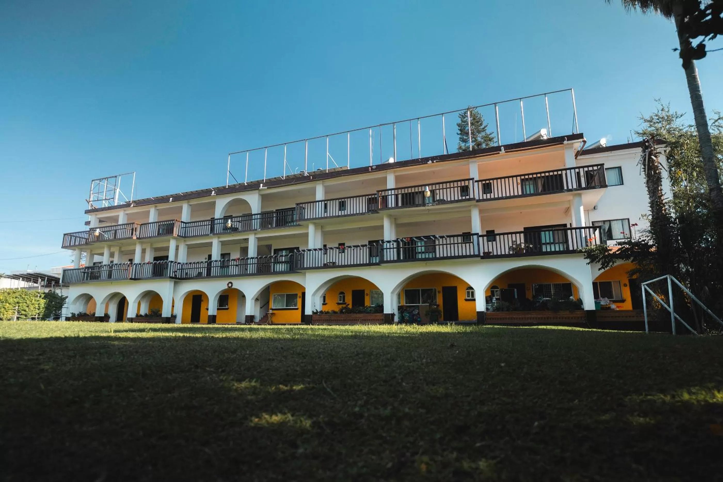 Property building in Hotel Quinta Moctezuma